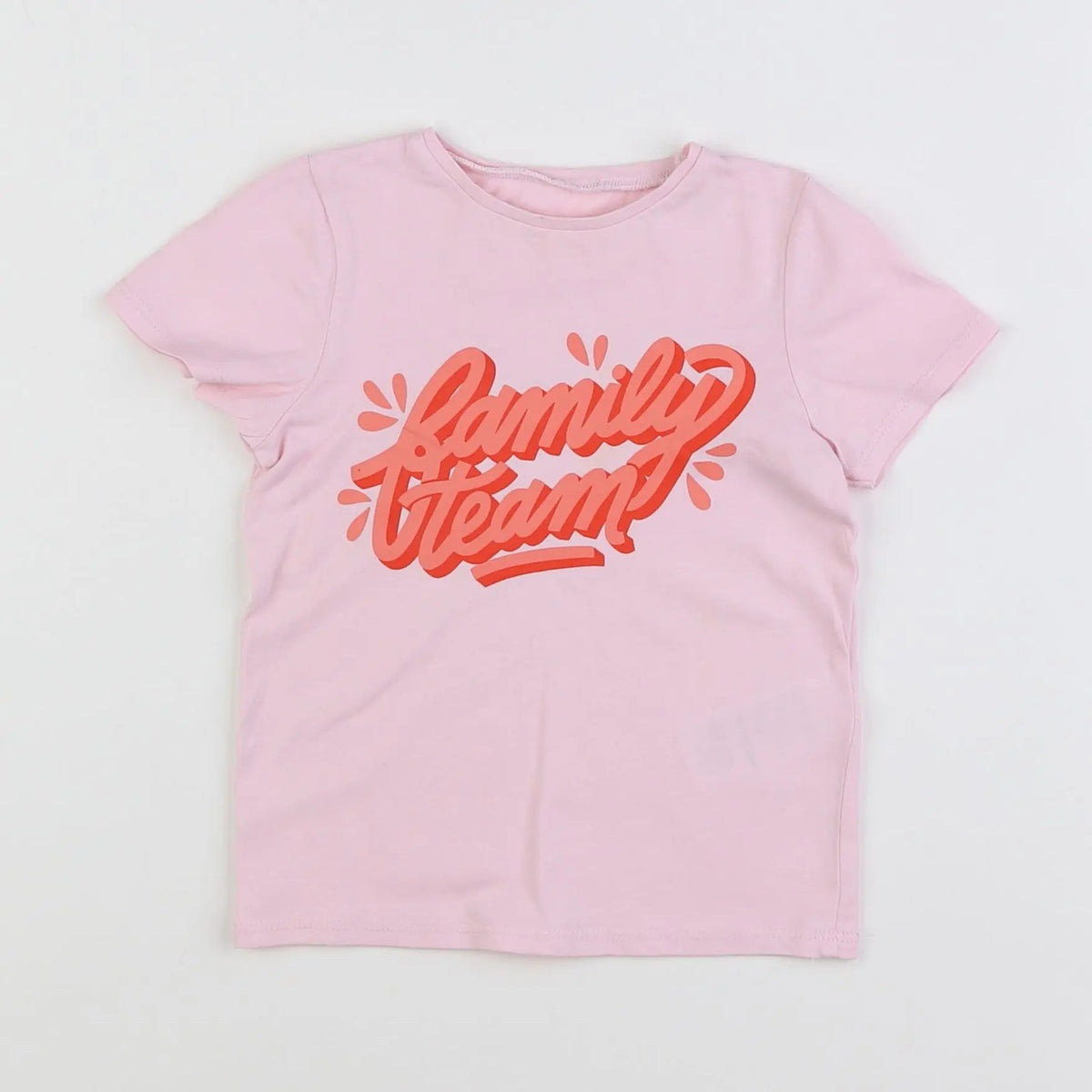 Vertbaudet - tee-shirt rose - 18 mois