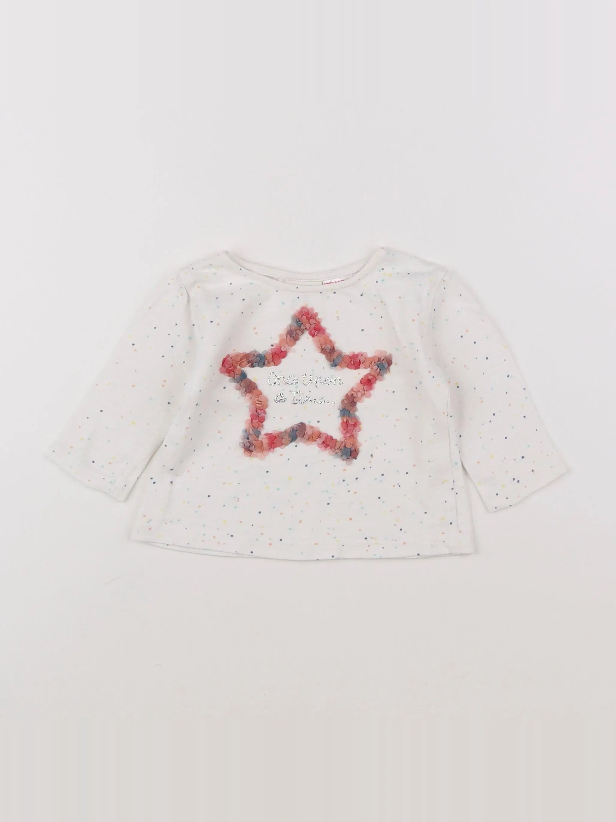 Zara - tee-shirt blanc - 3/6 mois