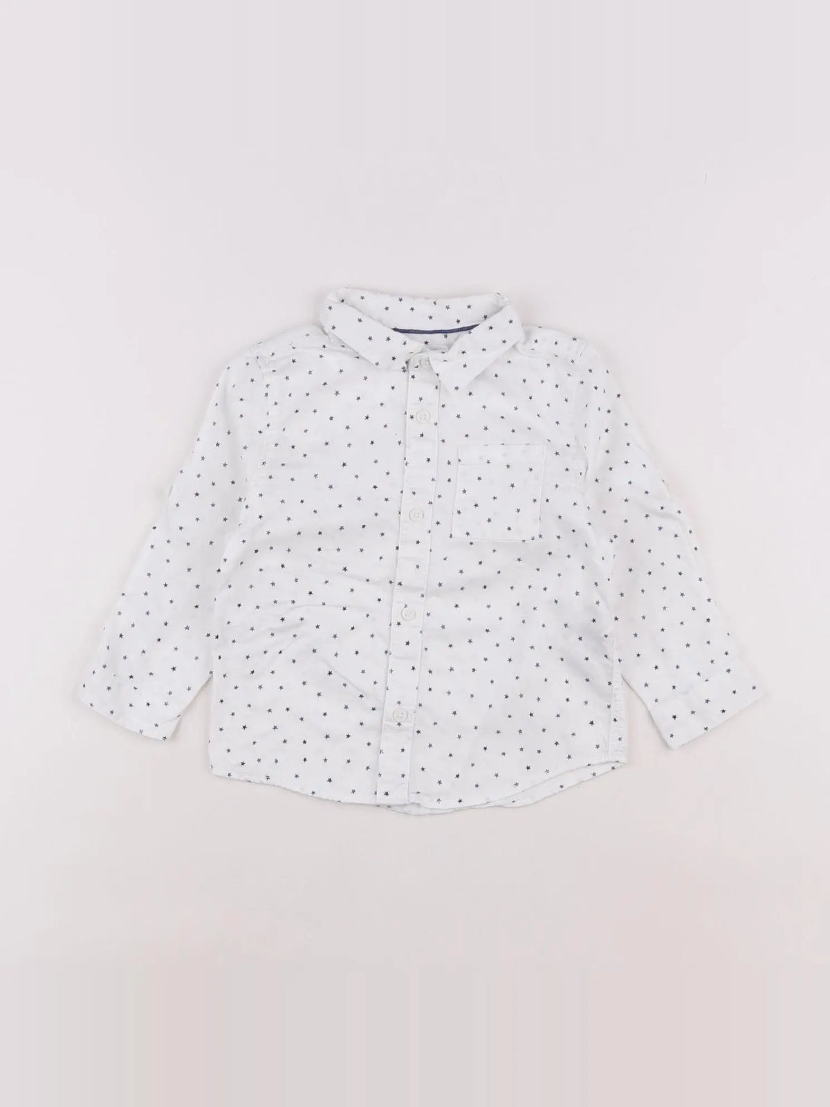 Zara - chemise blanc - 9/12 mois