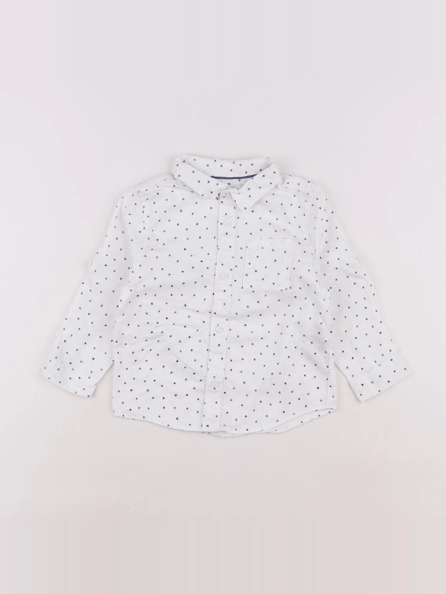 Zara - chemise blanc - 9/12 mois