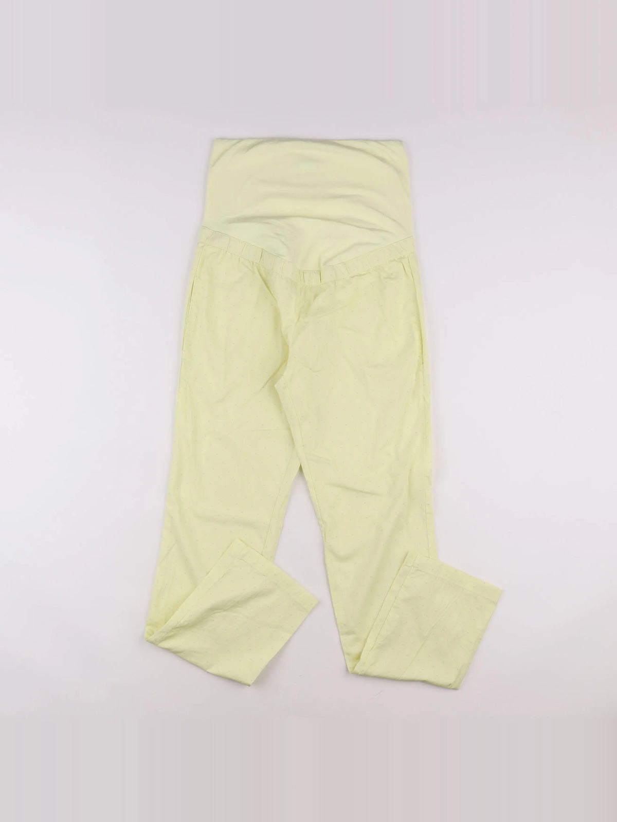 Vertbaudet - pantalon grossesse jaune - 34
