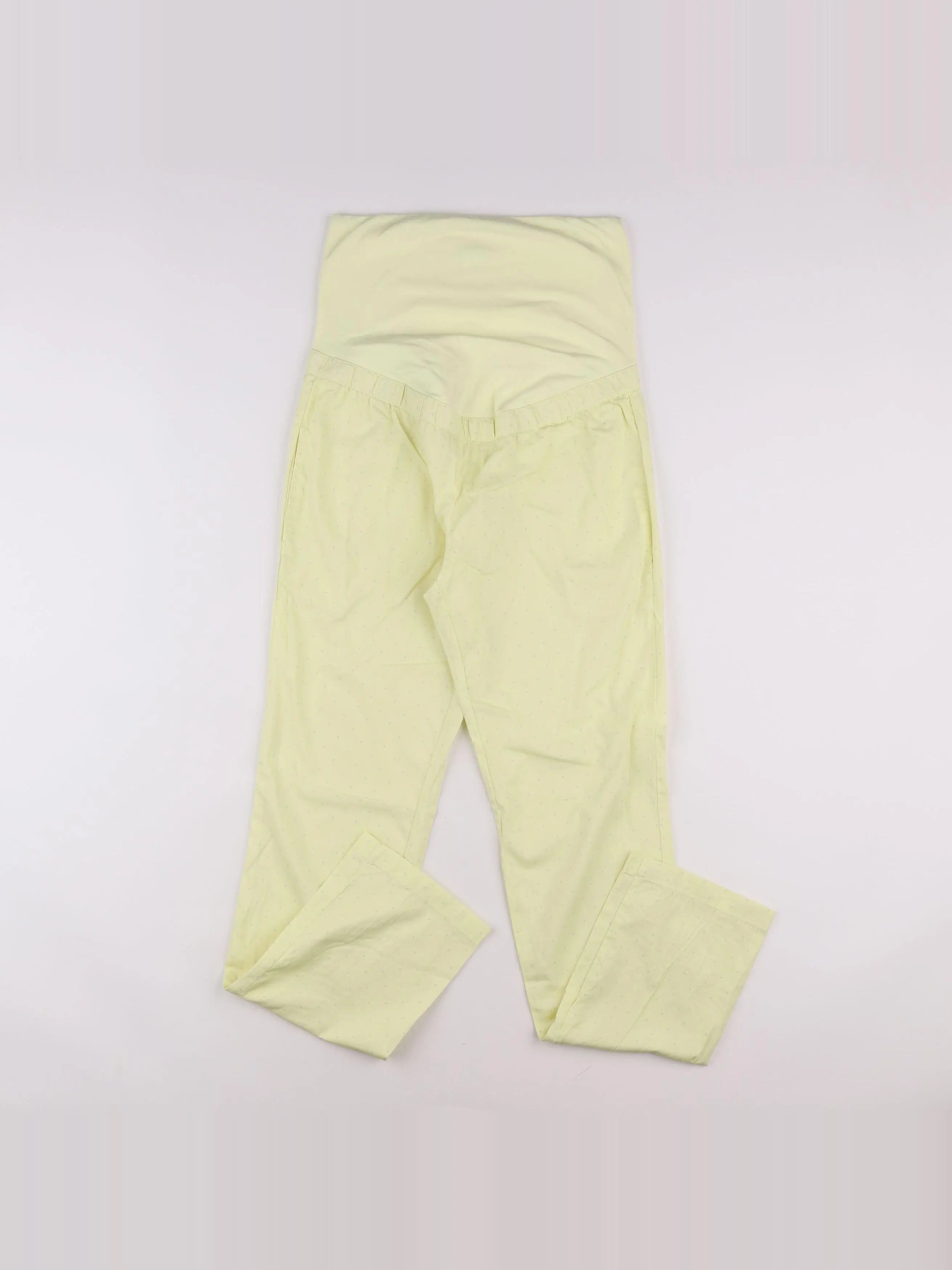 Vertbaudet - pantalon grossesse jaune - 34