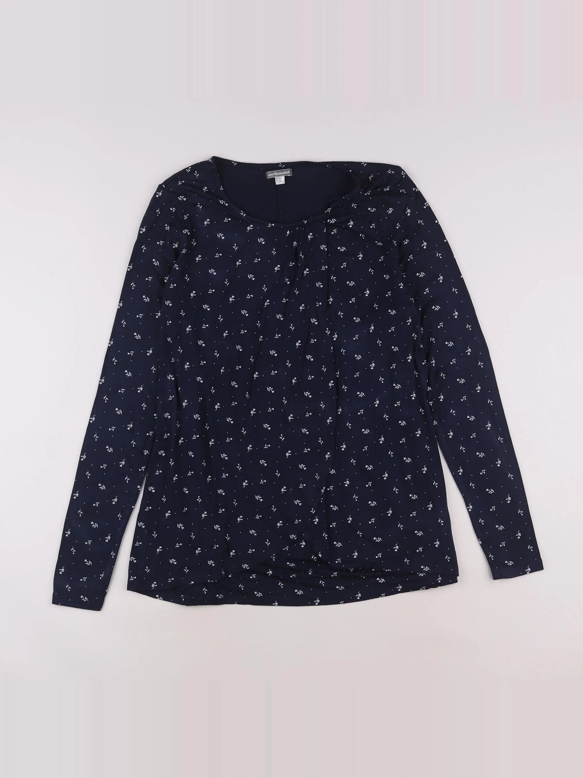 Vertbaudet - tee-shirt grossesse bleu - 34 à 36