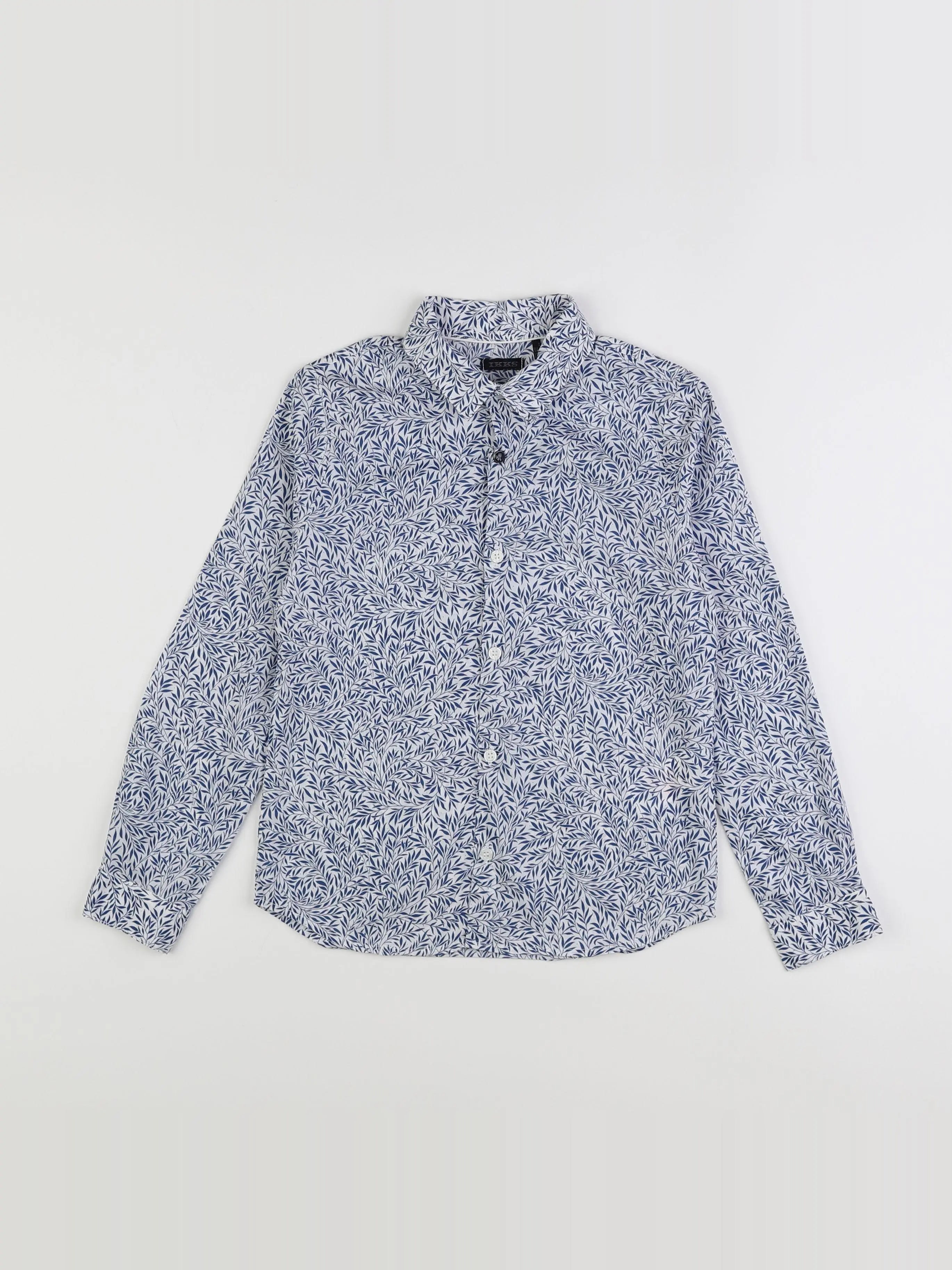 IKKS - chemise bleu - 8 ans