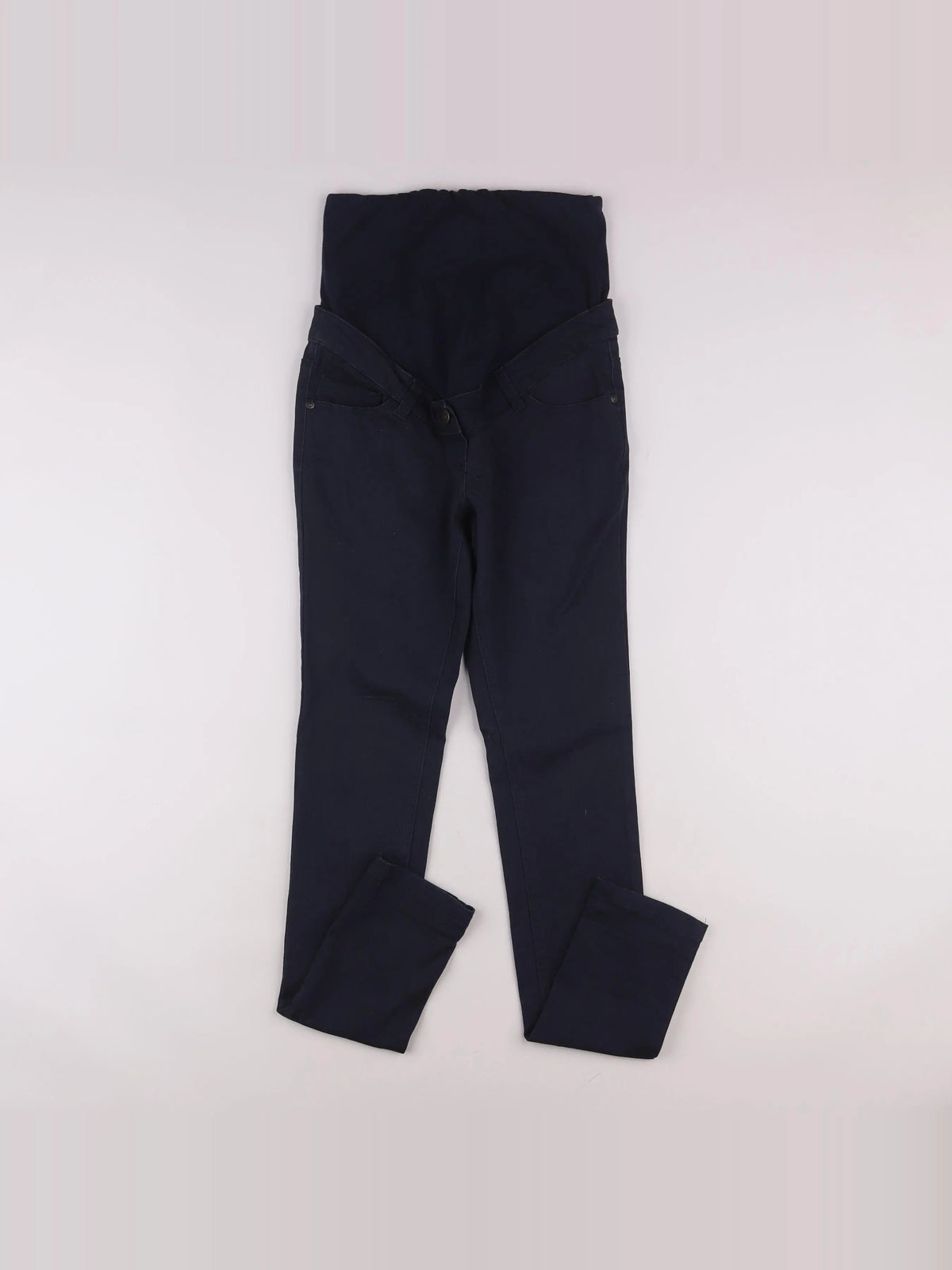 Vertbaudet - pantalon grossesse bleu - 34