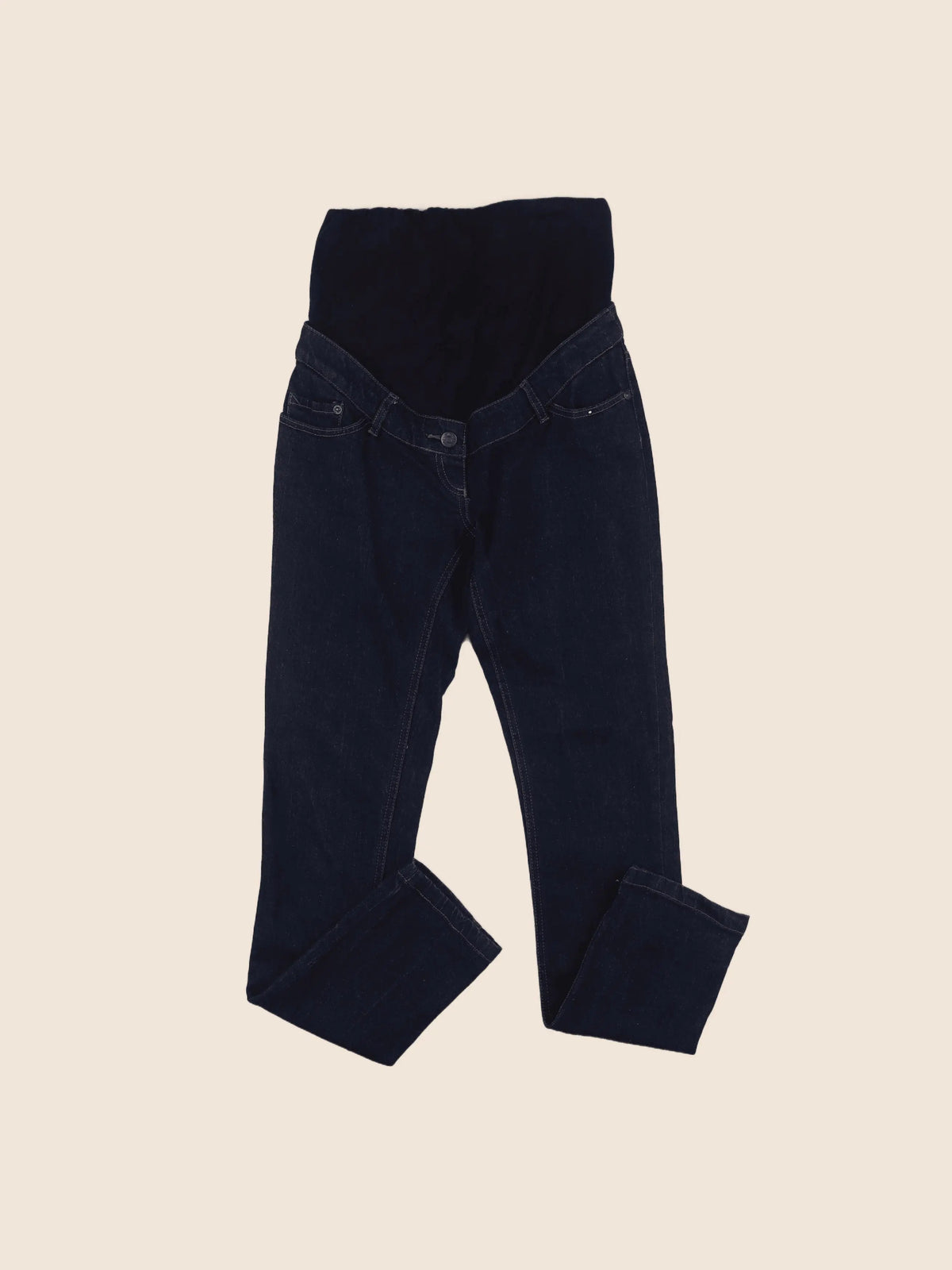 Vertbaudet - jean grossesse bleu - 34