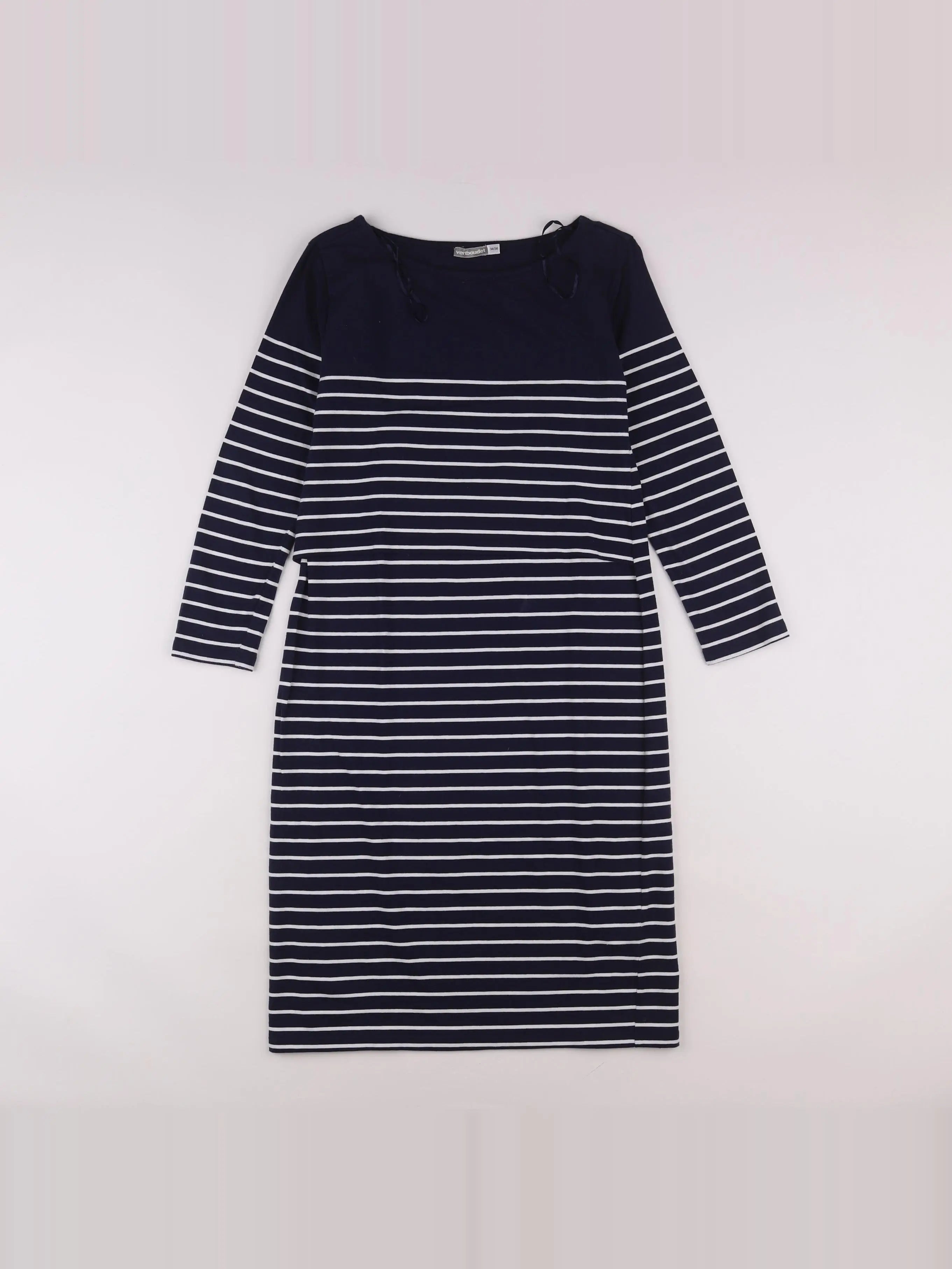 Vertbaudet - robe grossesse blanc, bleu - 34 à 36