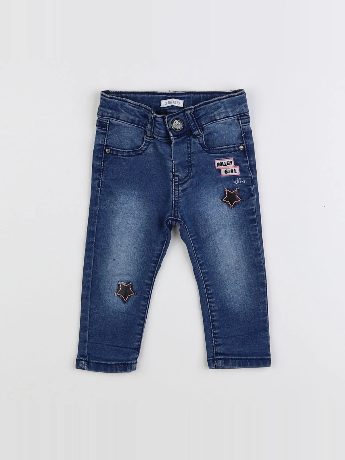 IKKS - jean bleu - 6 mois