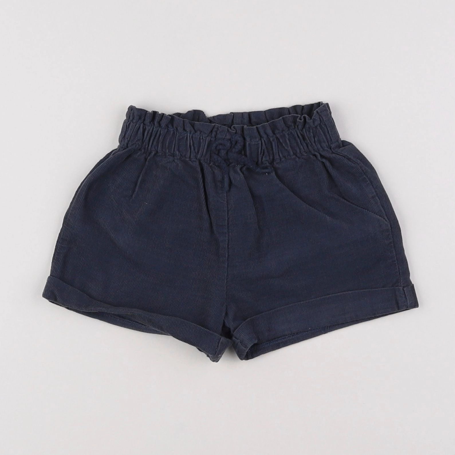 Vertbaudet - short bleu - 18 mois