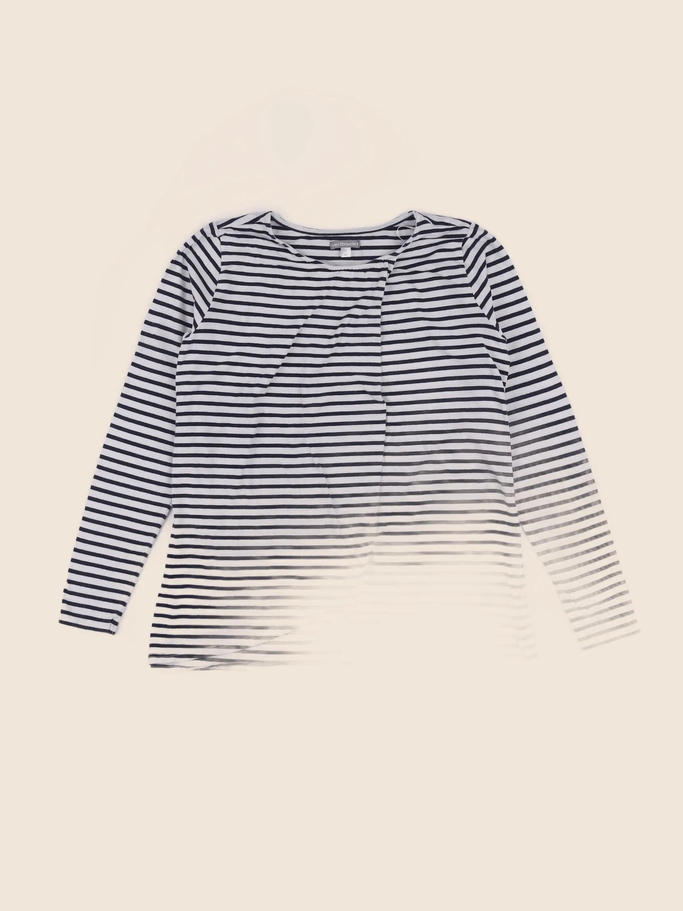 Vertbaudet - tee-shirt grossesse bleu - 38 à 40