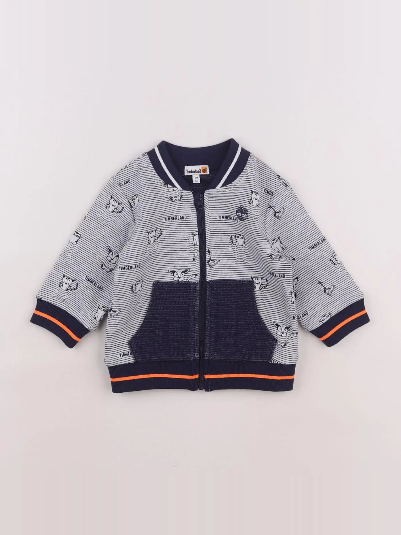 Timberland - sweat bleu - 6 mois