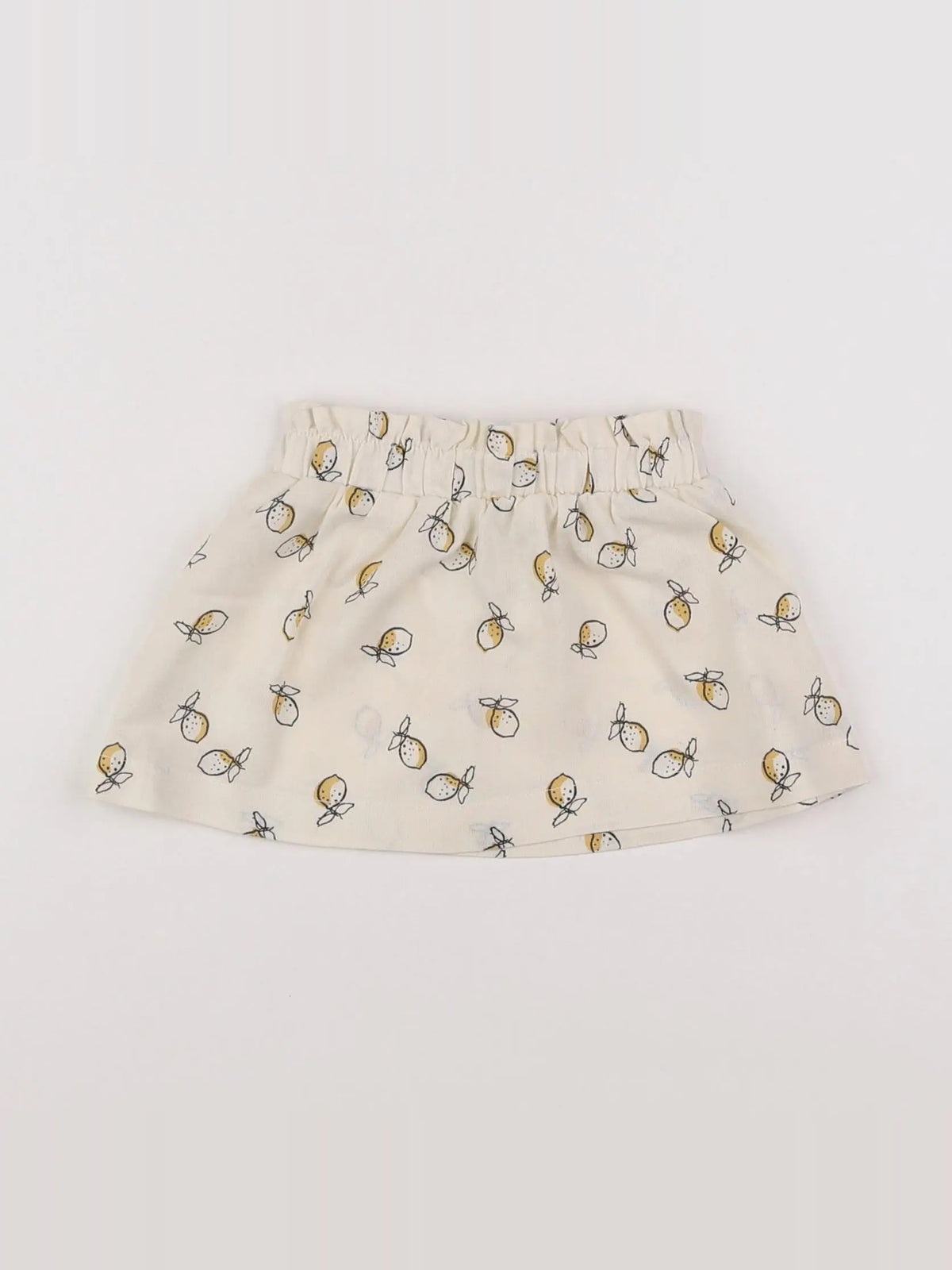 Vertbaudet - jupe beige - 6 mois