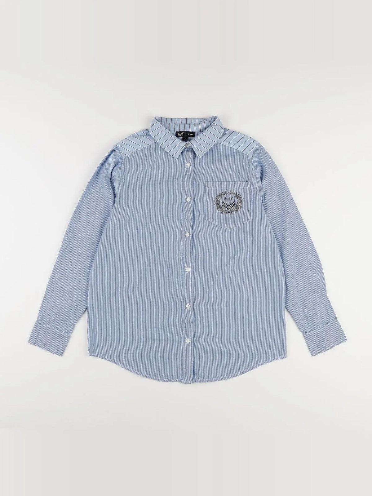 IKKS - chemise bleu - 12 ans