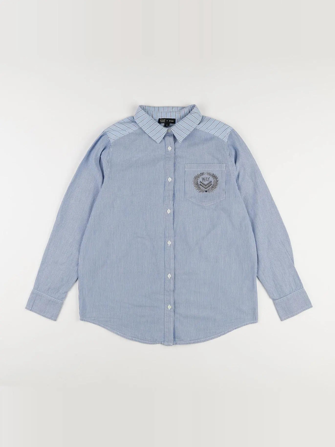 IKKS - chemise bleu - 12 ans