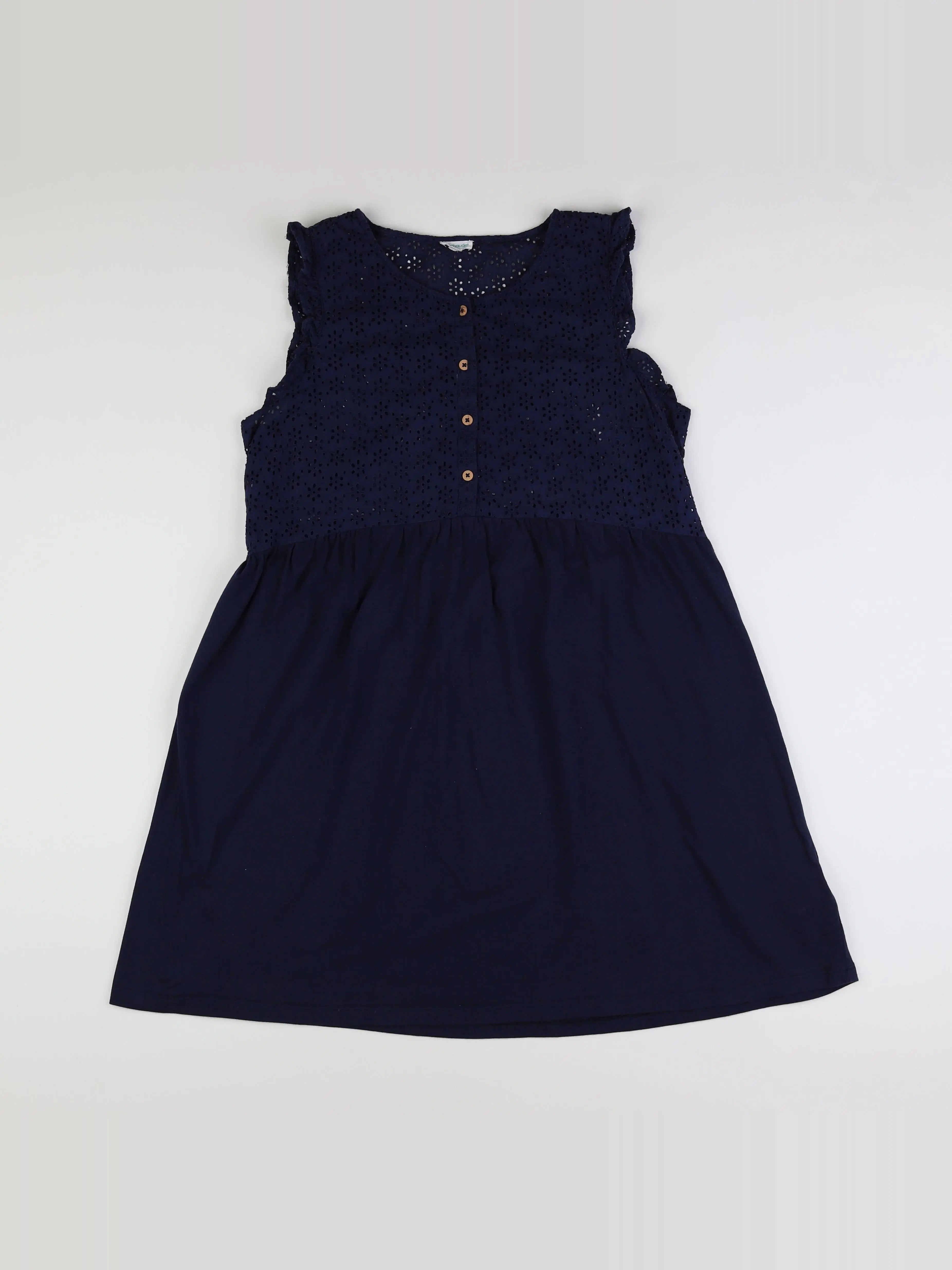 Vertbaudet - robe grossesse bleu - 44