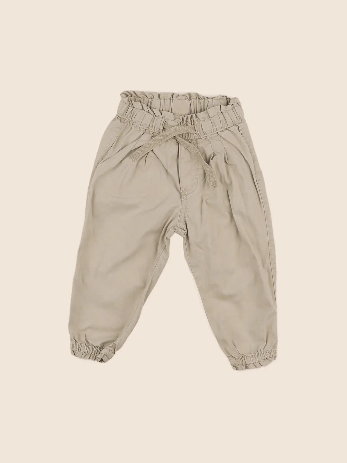 H&M - pantalon beige - 9/12 mois