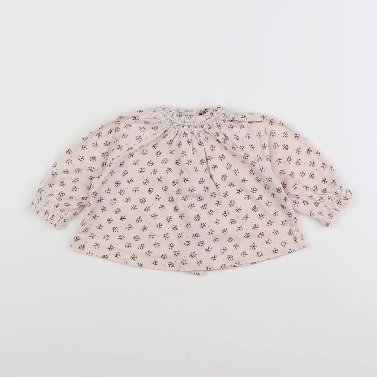 Vertbaudet - blouse beige - 3 mois