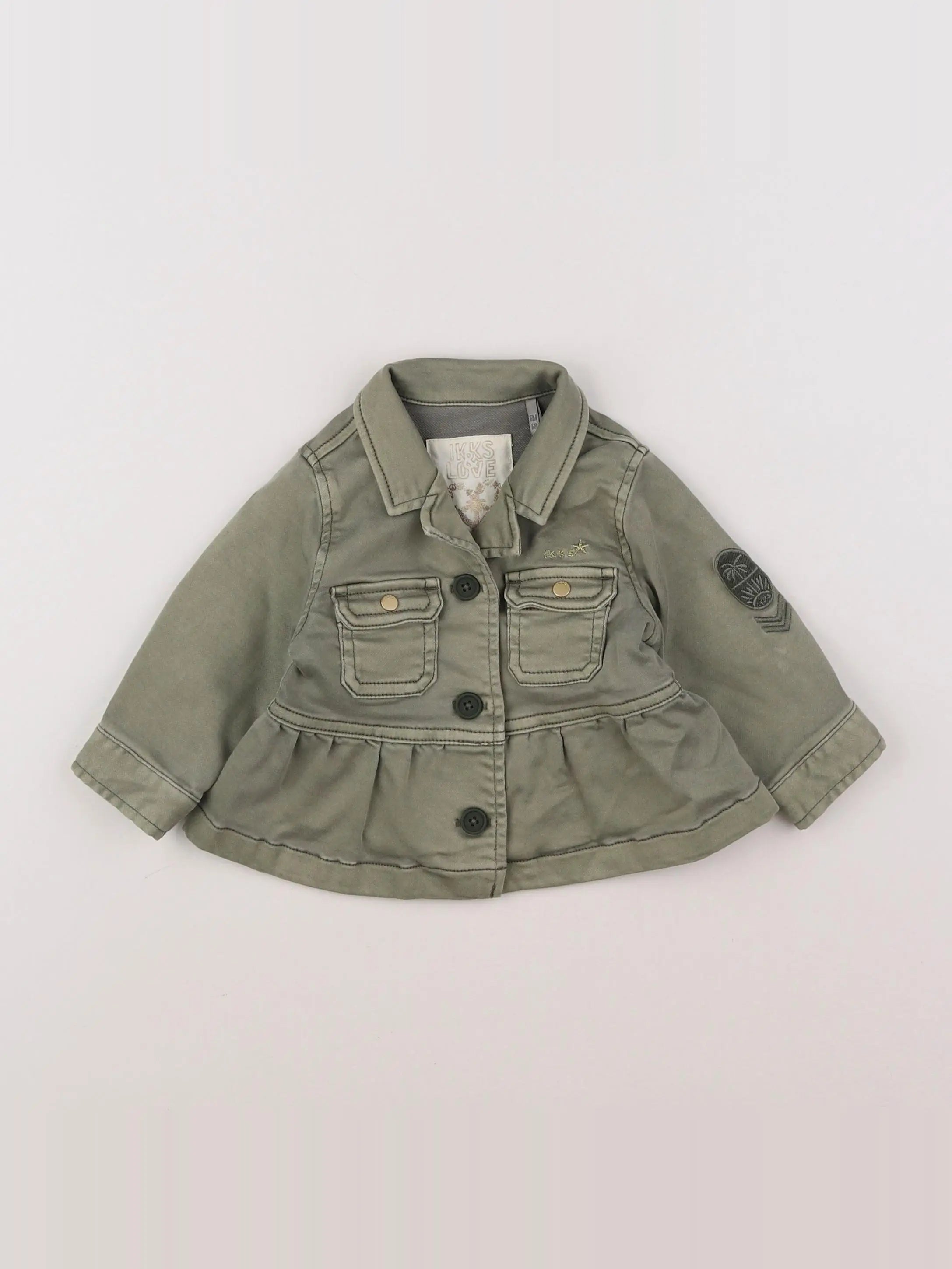 IKKS - veste vert - 9 mois