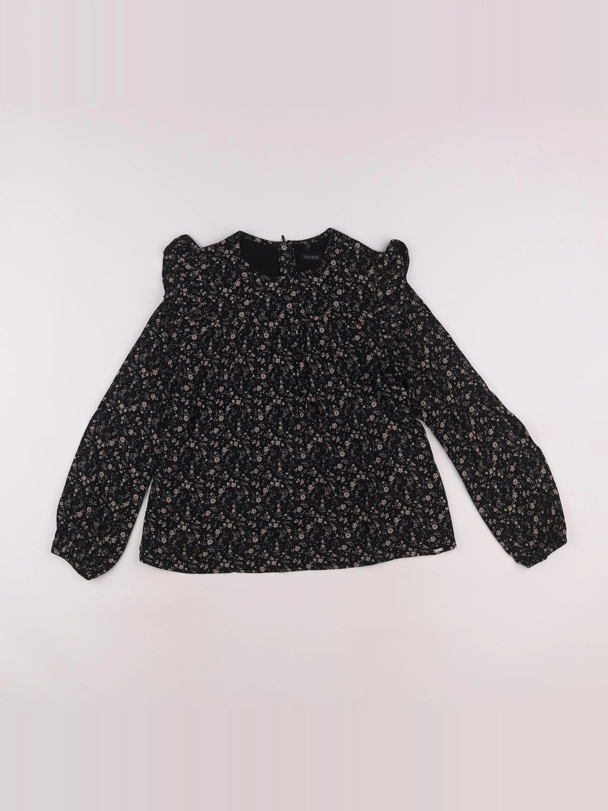 IKKS - blouse noir - 10 ans