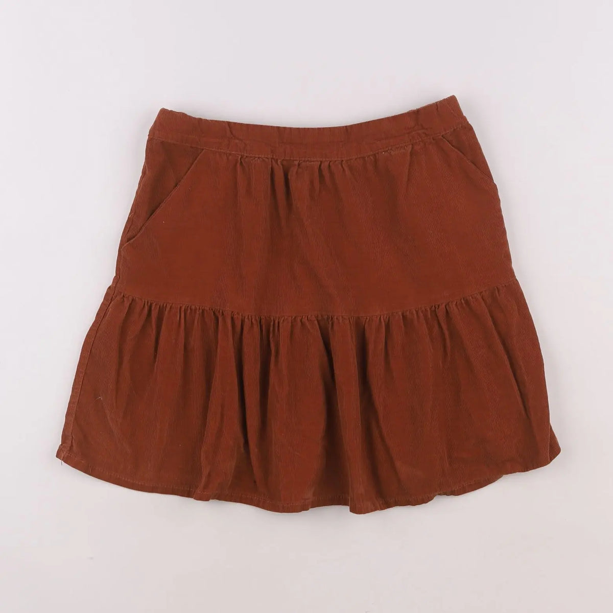 Vertbaudet - jupe marron - 12 ans