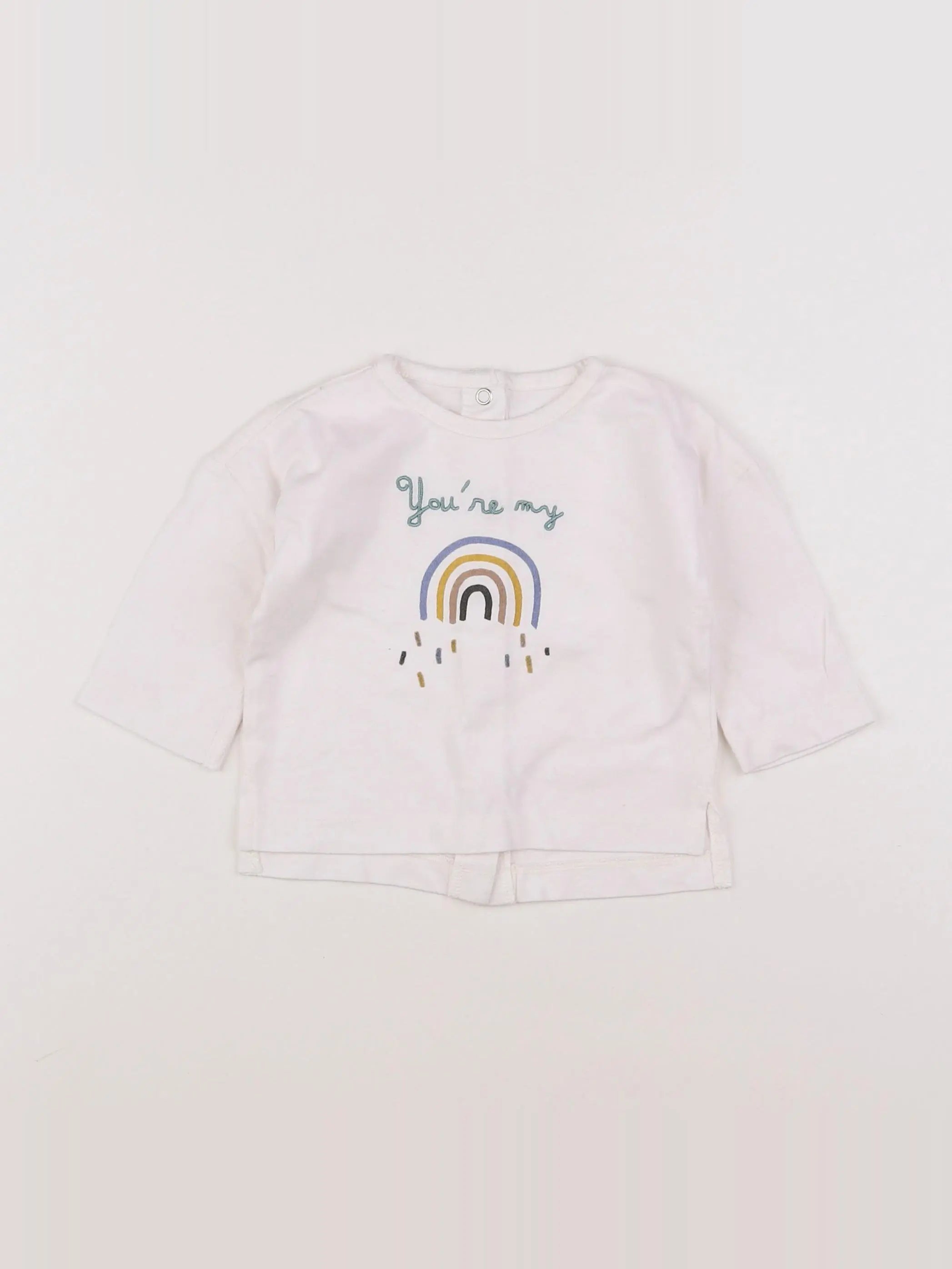 La Redoute - tee-shirt blanc - 6 mois