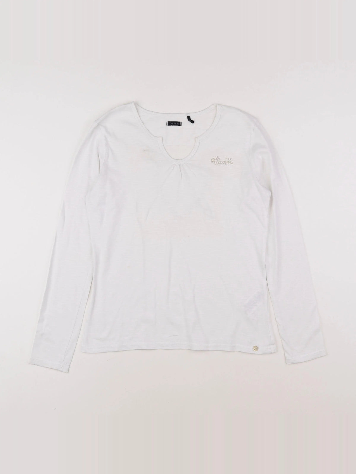 IKKS - tee-shirt blanc - 12 ans