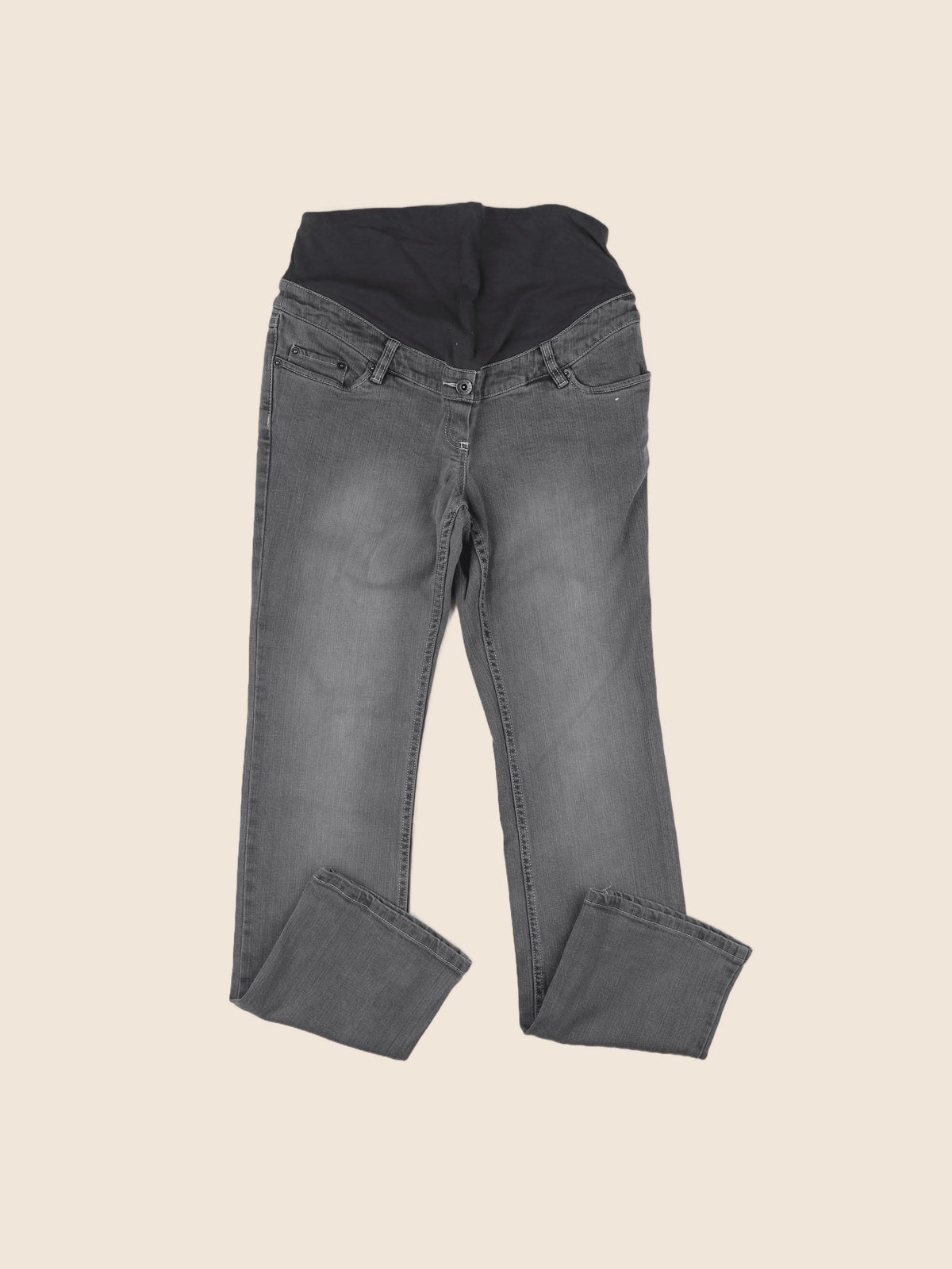 Vertbaudet - jean grossesse gris - 36