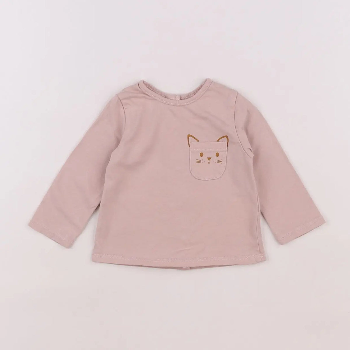 Vertbaudet - tee-shirt rose - 3 mois