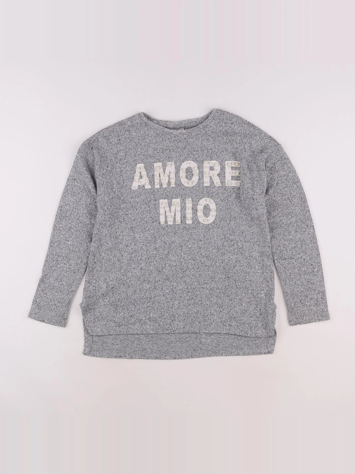 Zara - tee-shirt gris - 10 ans