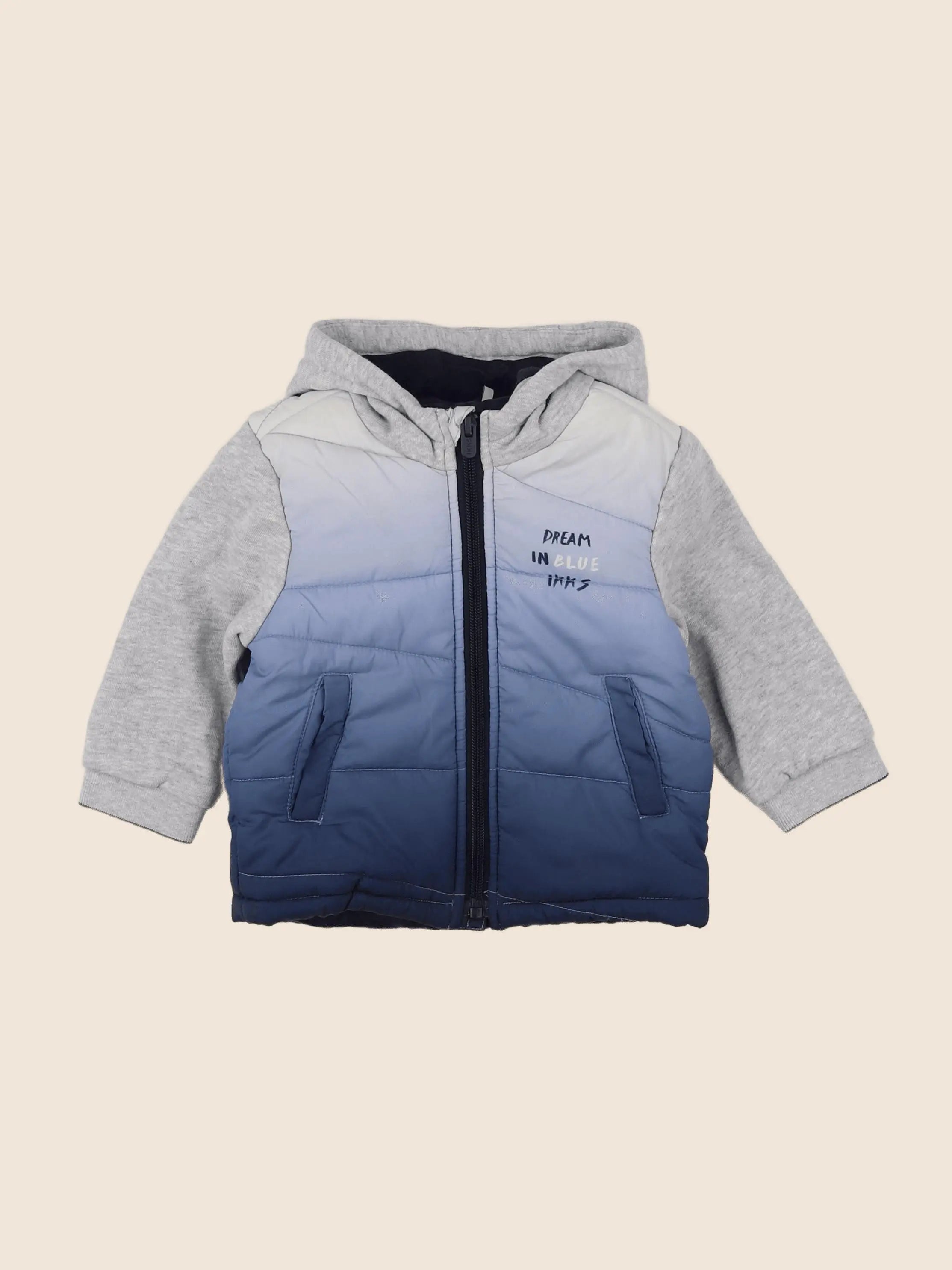 IKKS - veste bleu - 12 mois