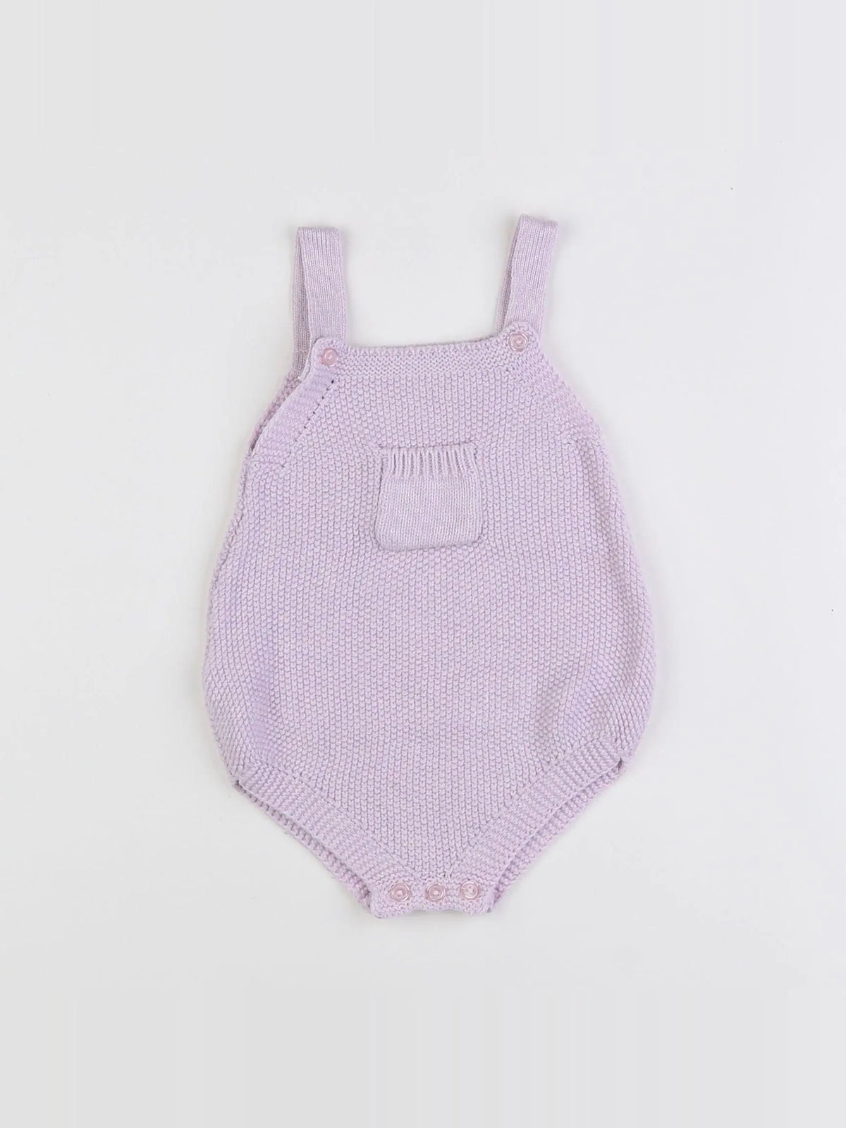 Mango - salopette violet - 6/9 mois