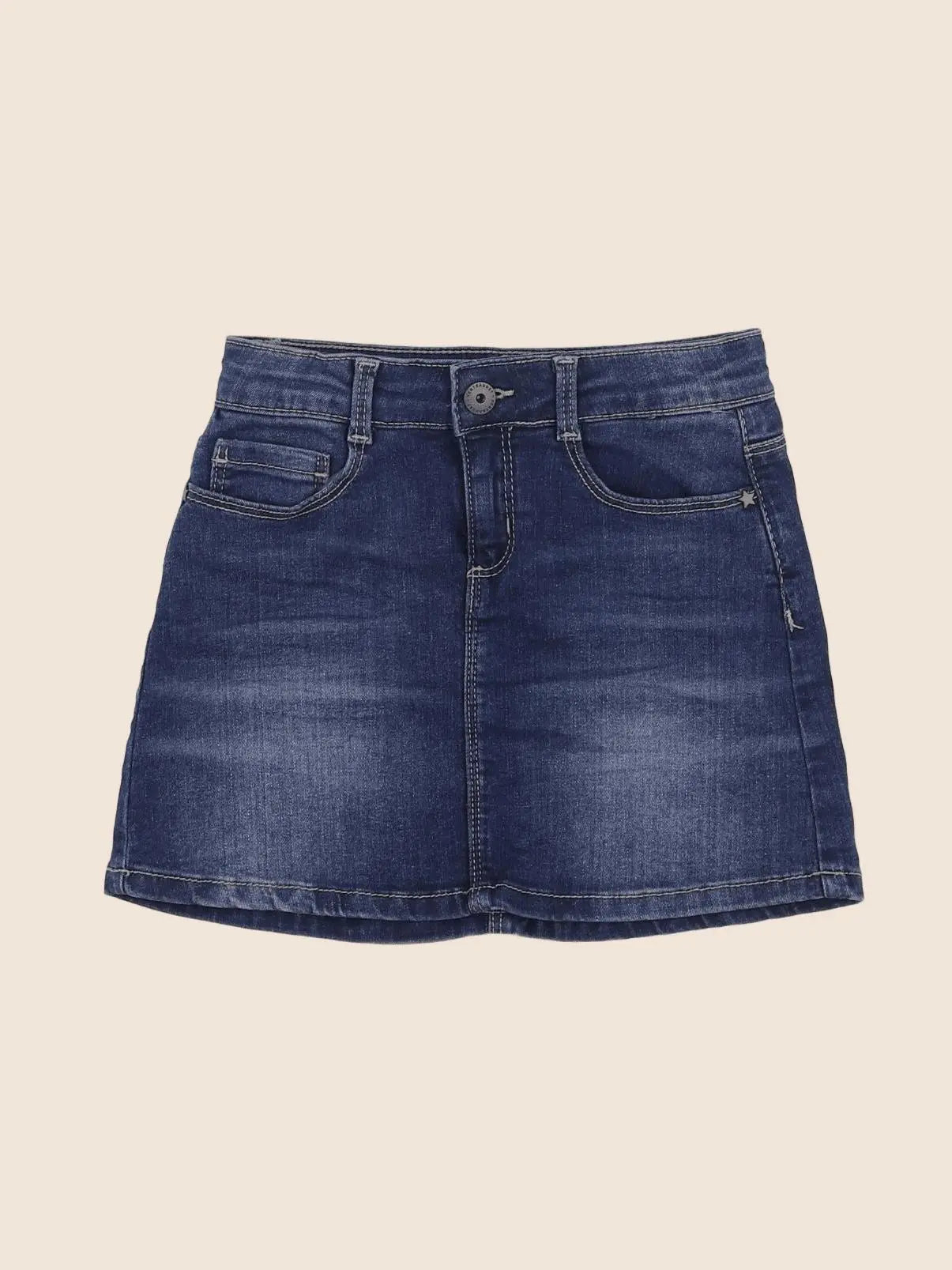 Vertbaudet - jupe bleu - 6 ans