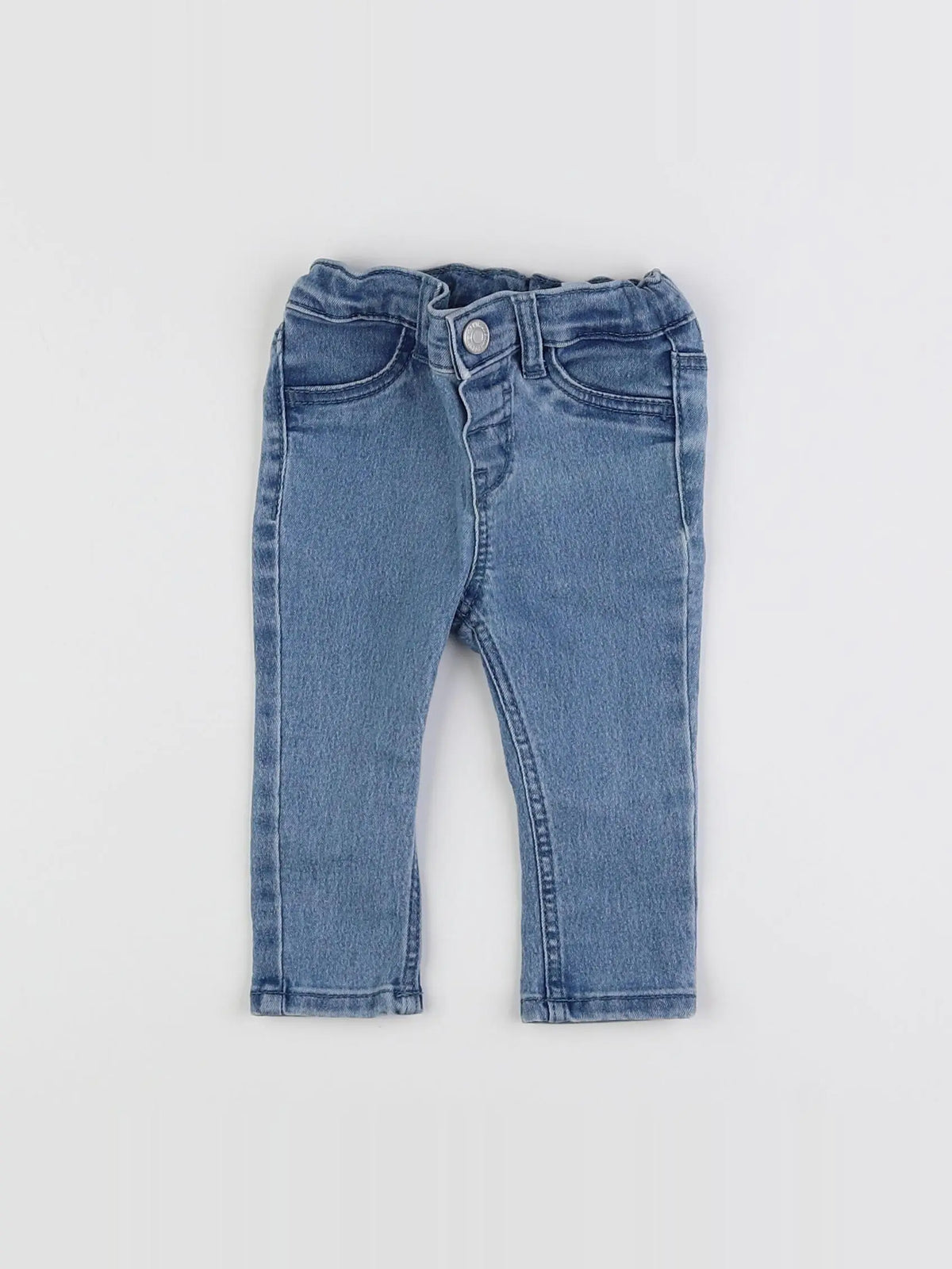 H&M - jegging bleu - 3/6 mois
