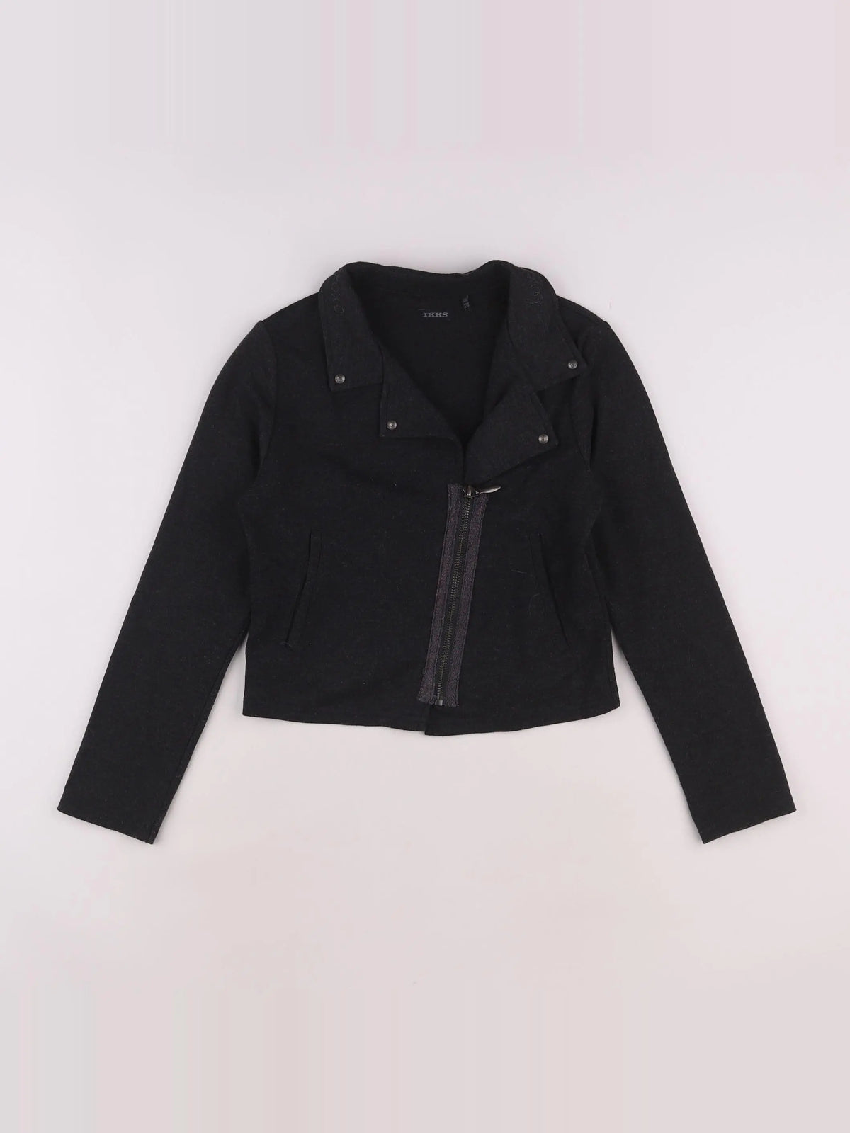 IKKS - veste gris - 10 ans