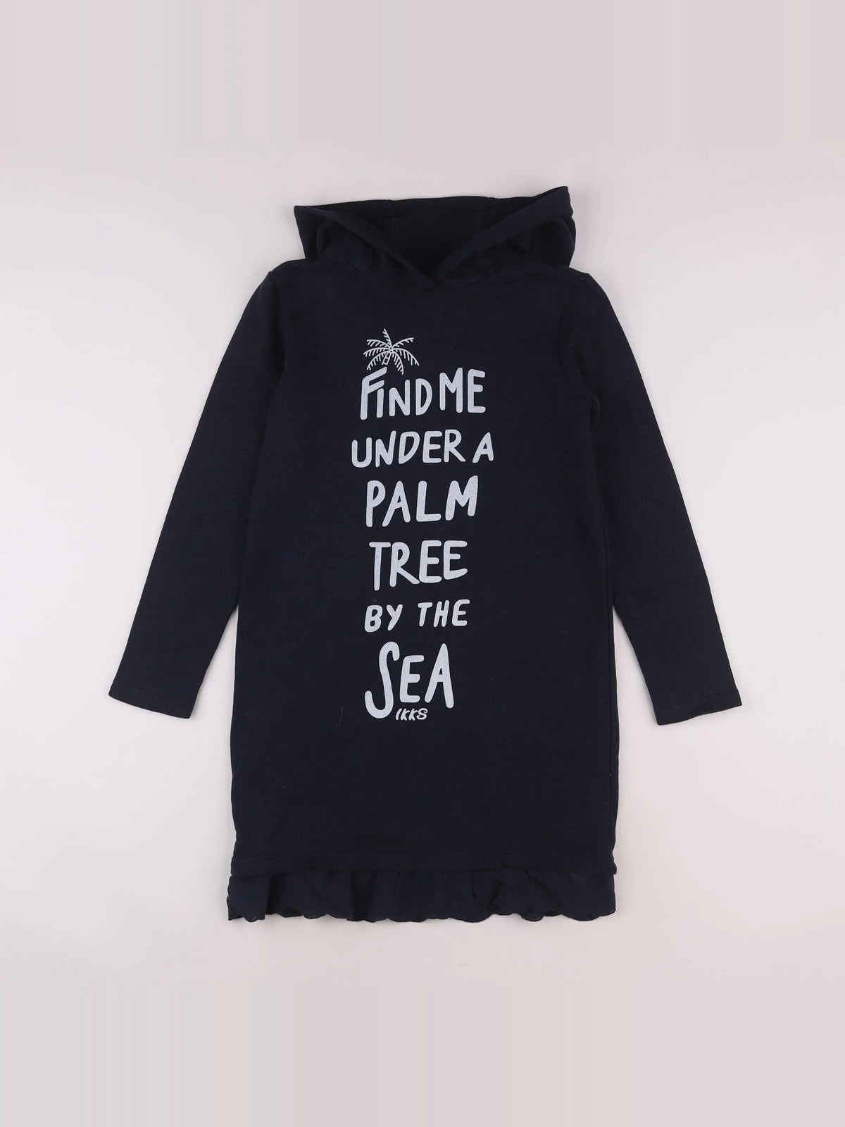 IKKS - robe bleu - 10 ans