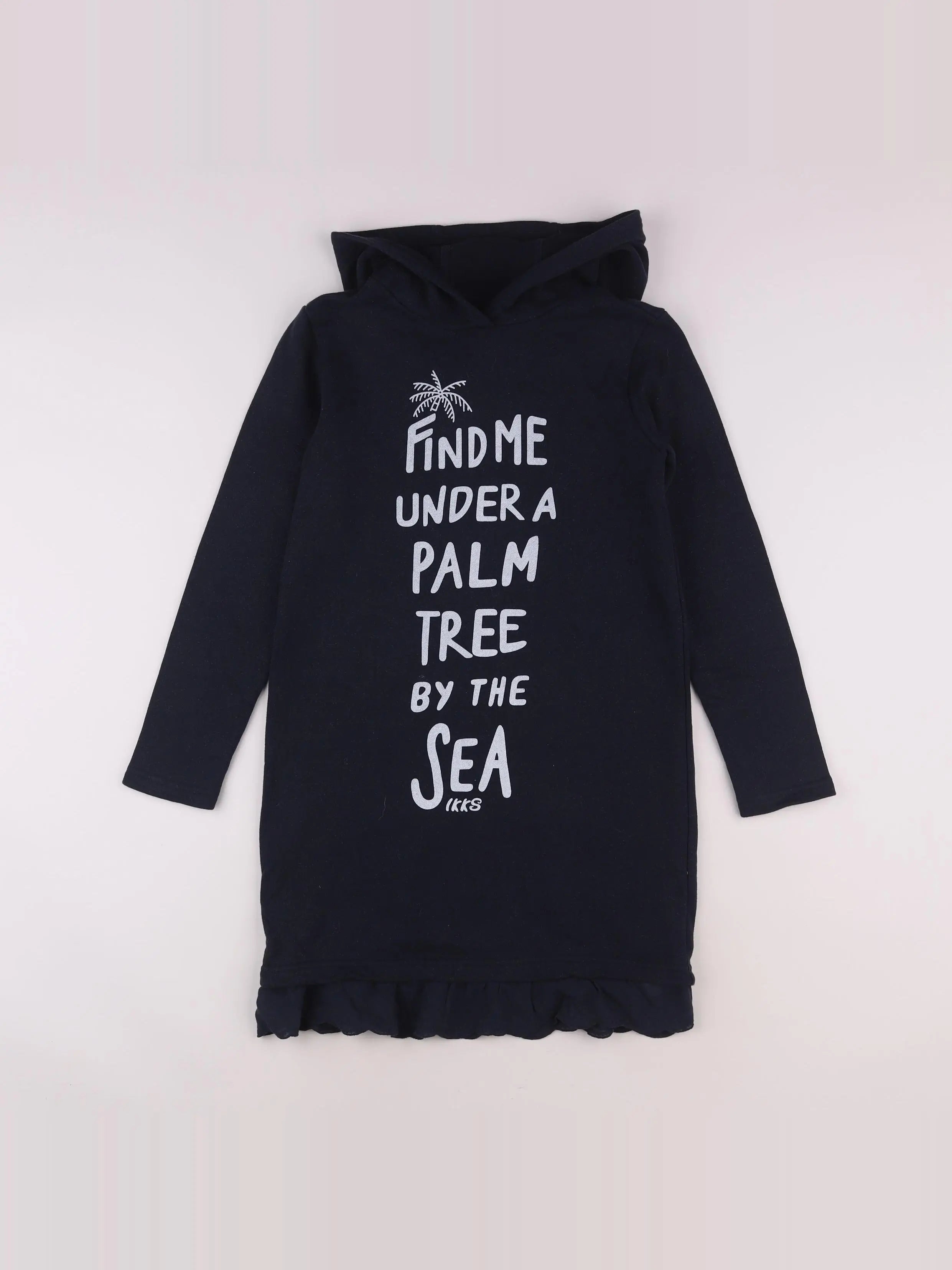 IKKS - robe bleu - 10 ans