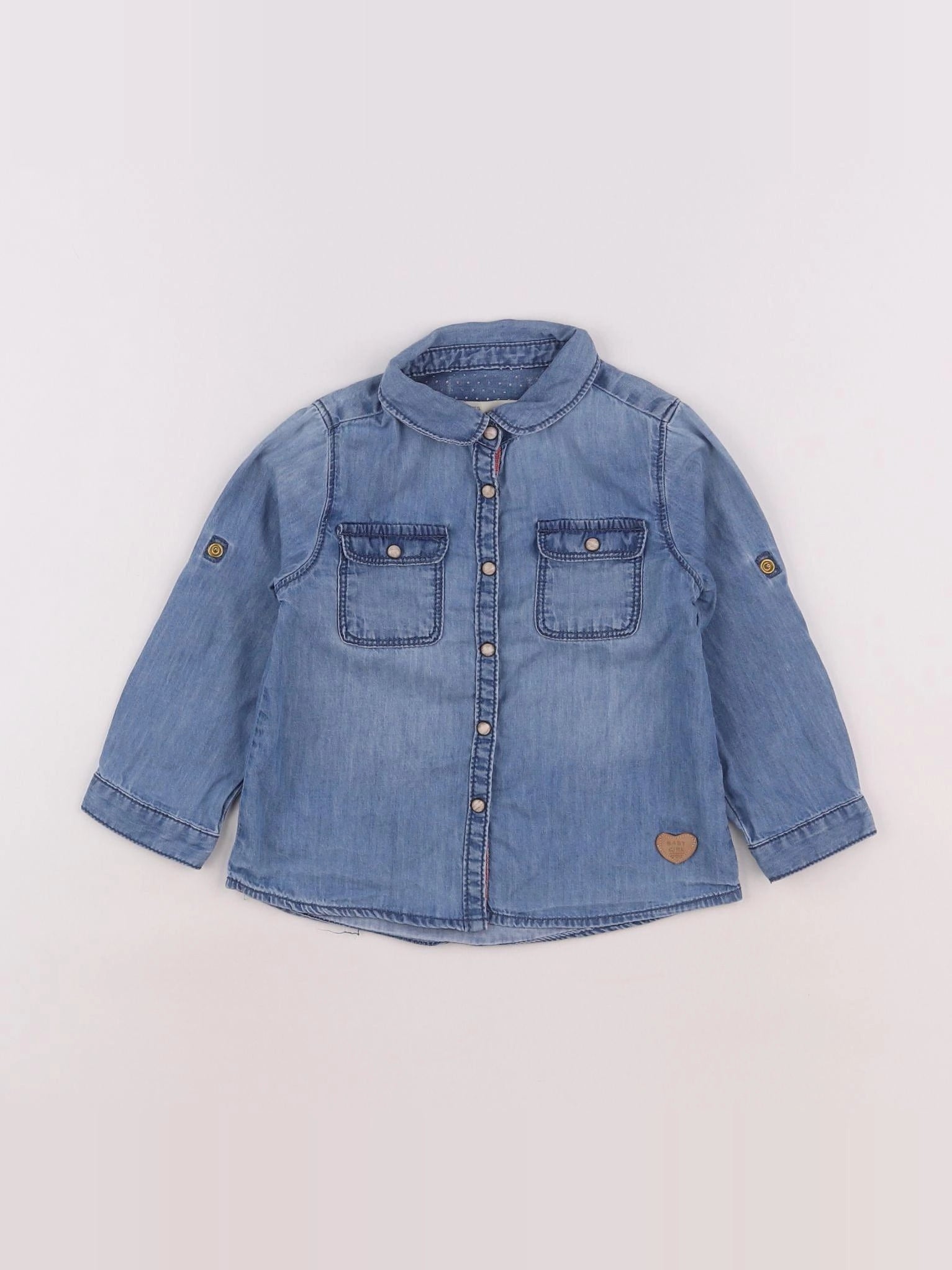 Zara - chemise bleu - 18 mois à 2 ans