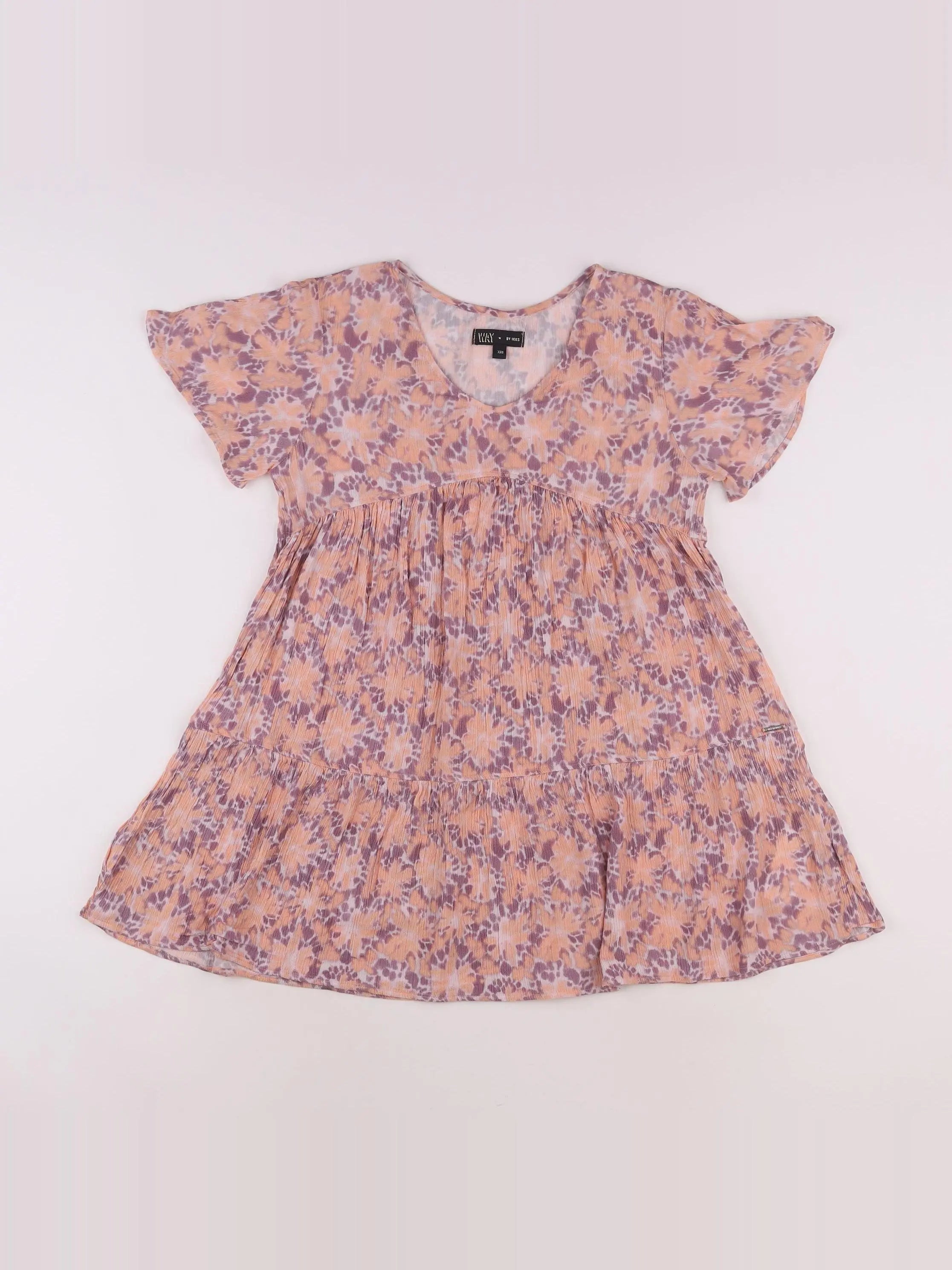 IKKS - blouse rose - 10 ans