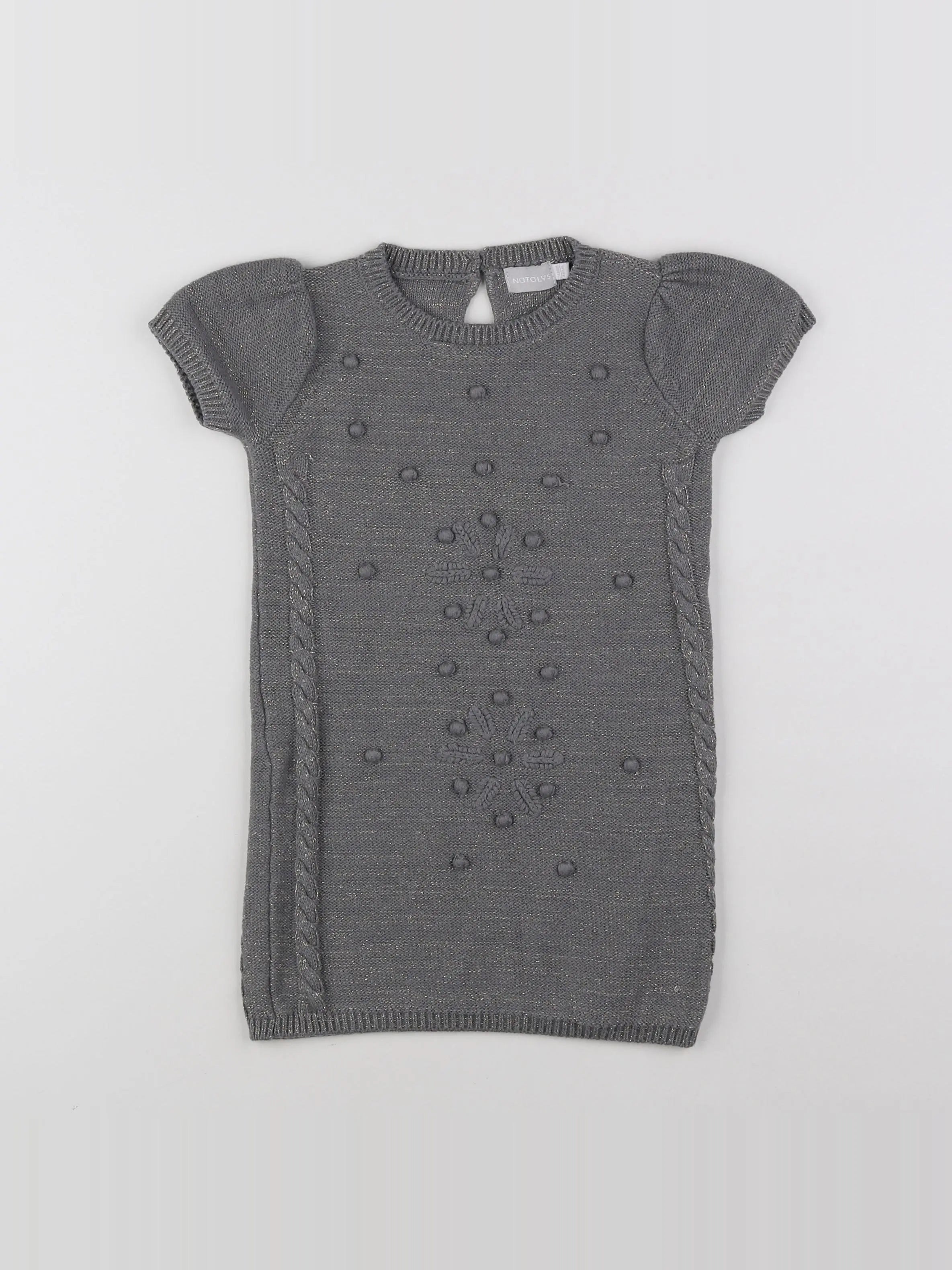 Natalys - robe gris - 2 ans