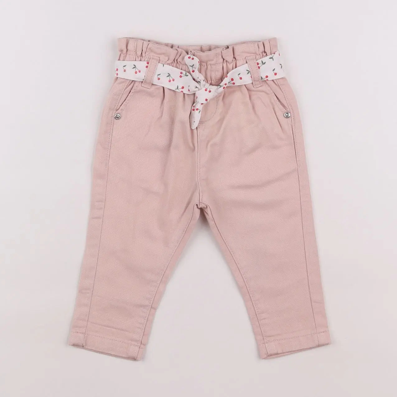 Vertbaudet - pantalon rose - 6 mois