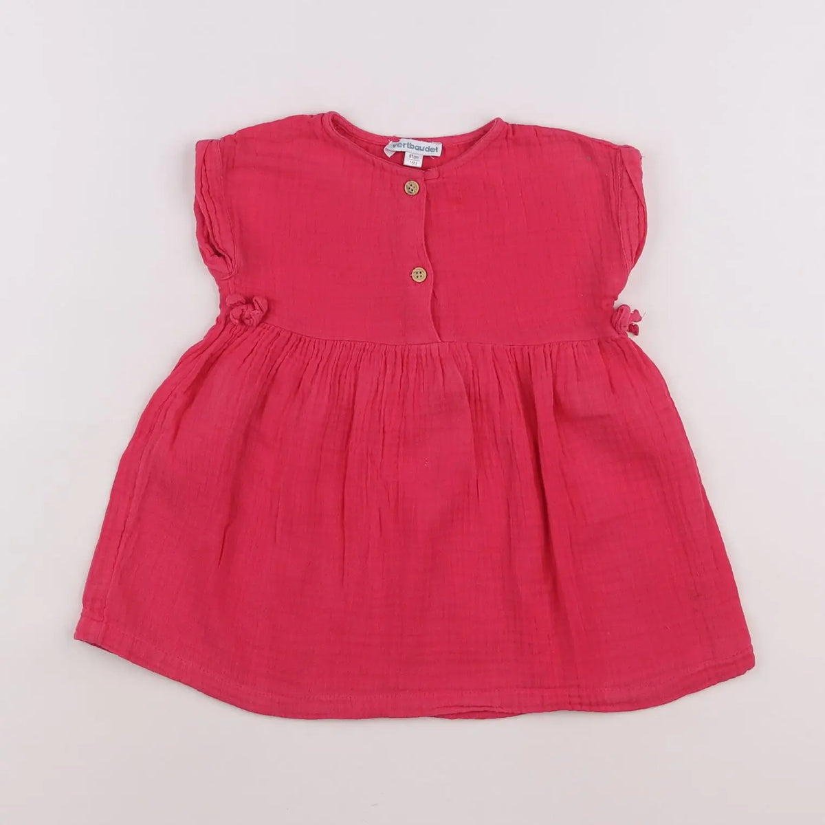 Vertbaudet - robe rose - 18 mois