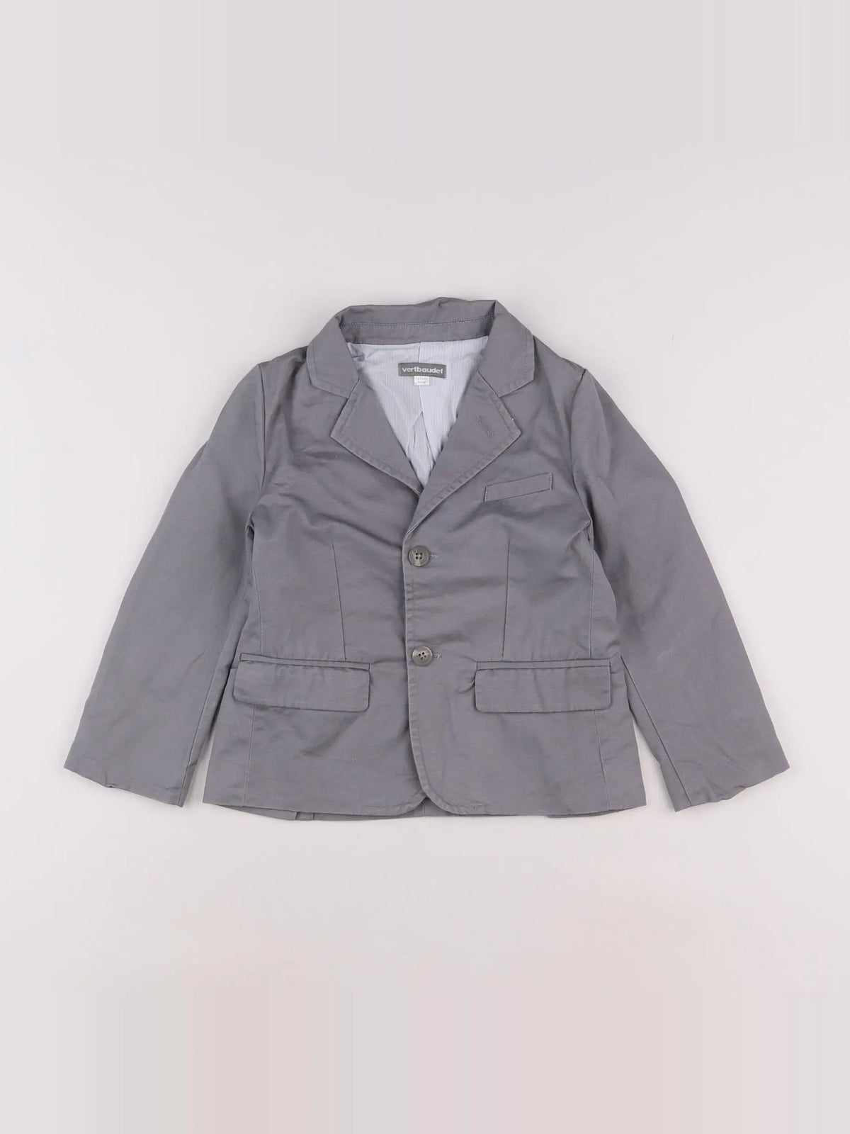 Vertbaudet - veste gris - 4 ans