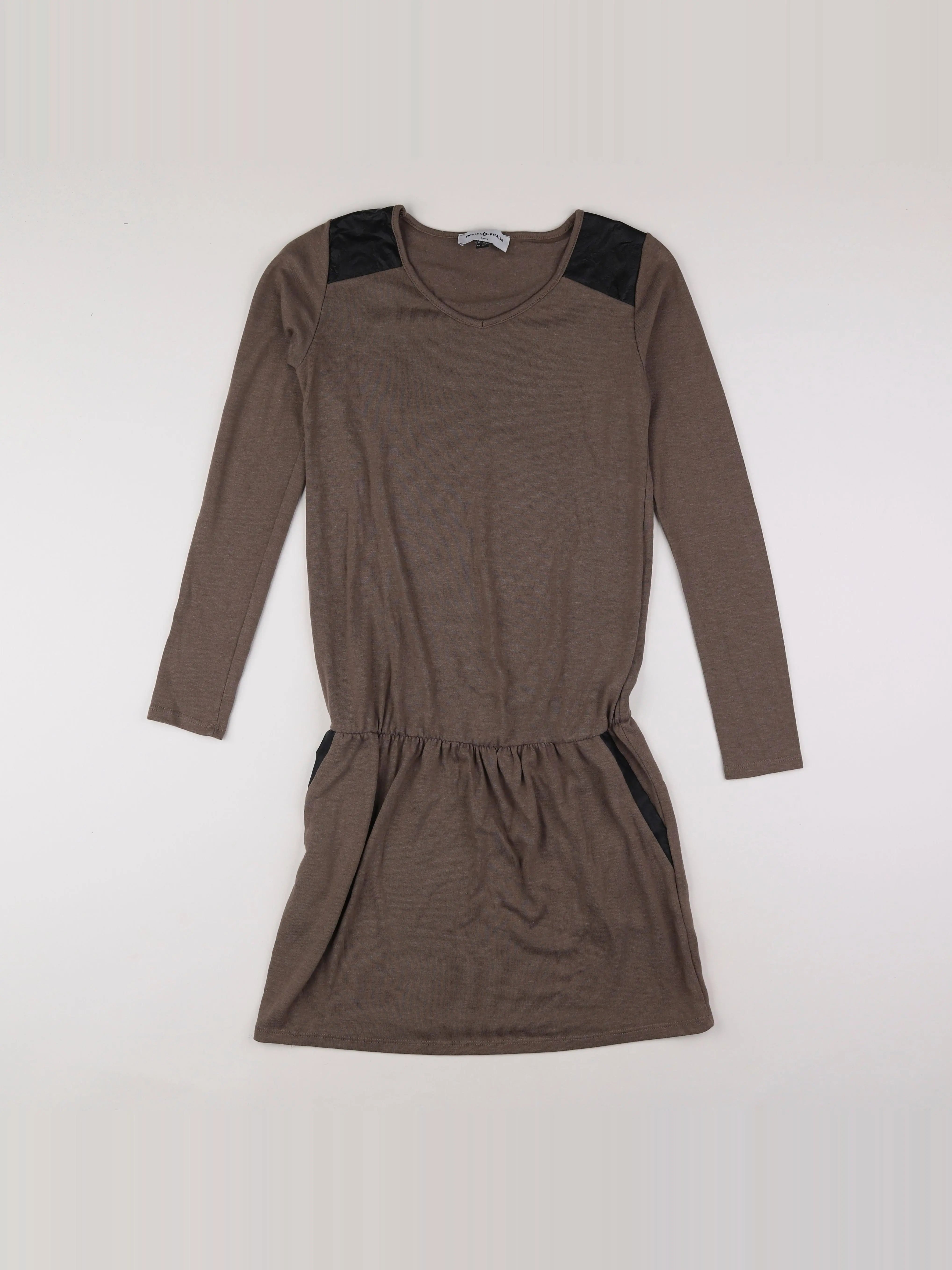 Envie de fraise - robe grossesse marron - 34 à 36