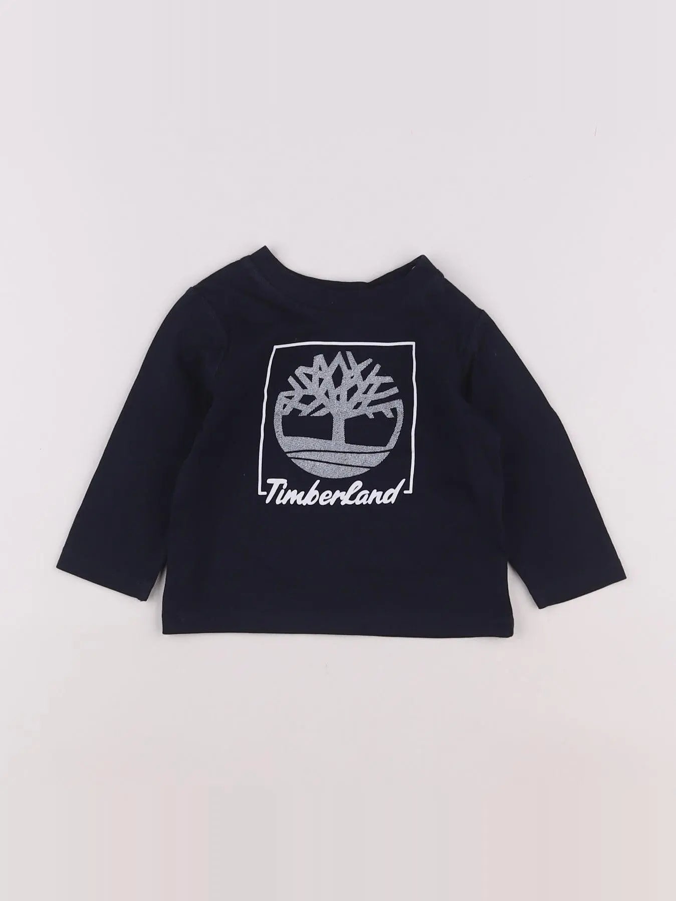 Timberland - tee-shirt bleu - 12 mois
