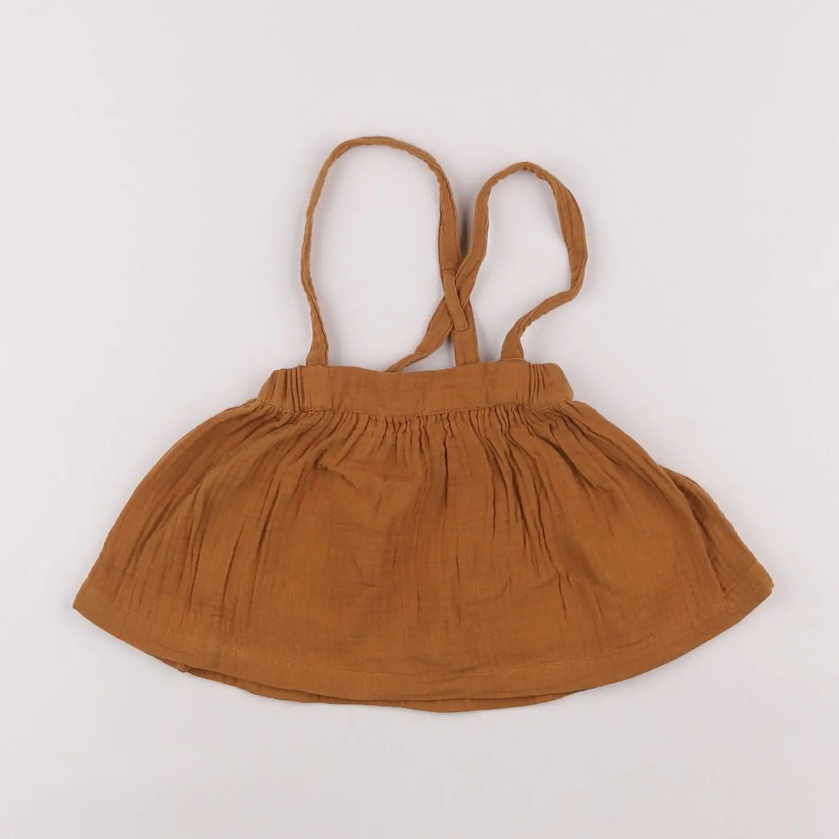Vertbaudet - robe marron - 9 mois