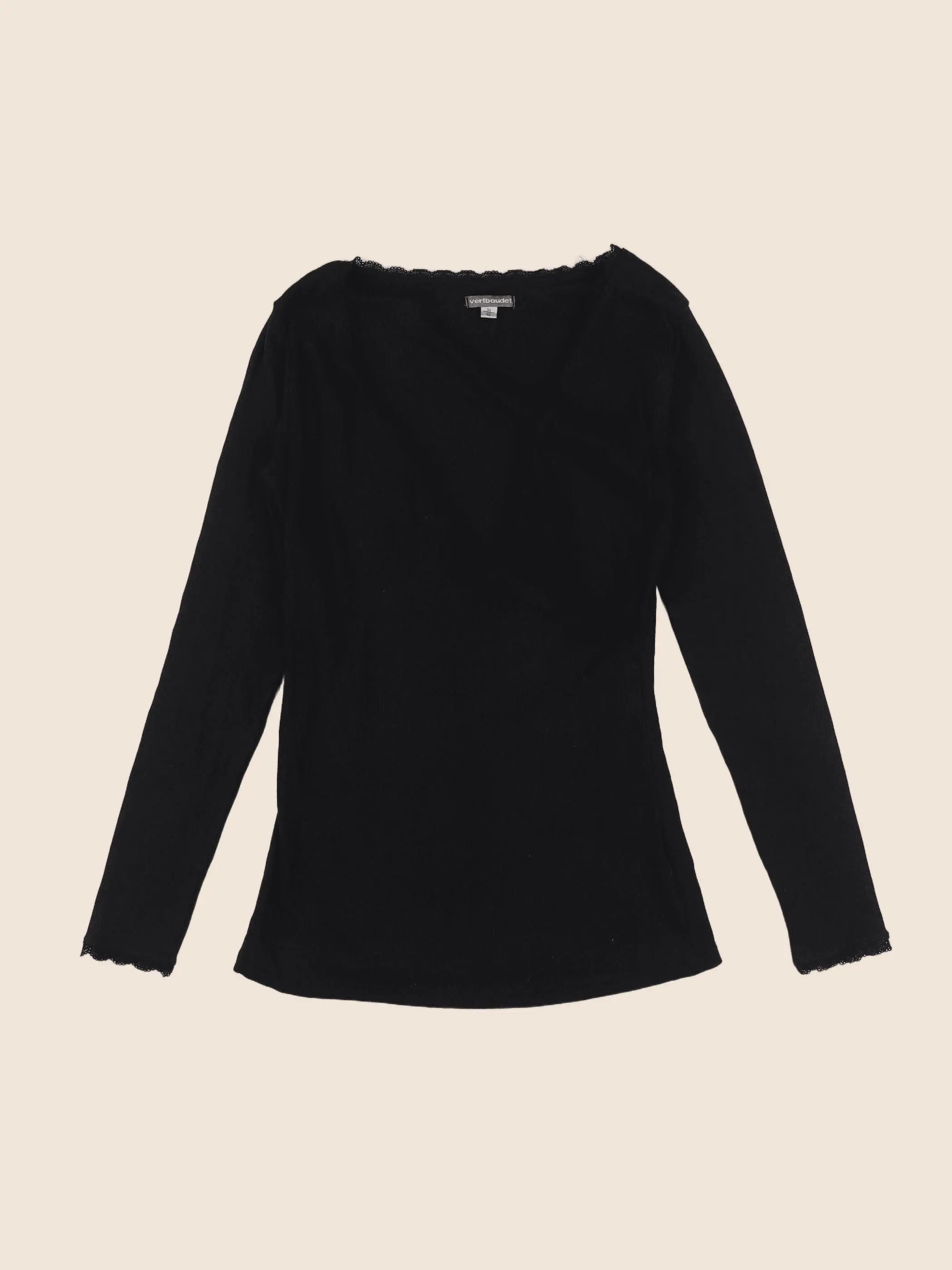 Vertbaudet - tee-shirt grossesse noir - 38 à 40