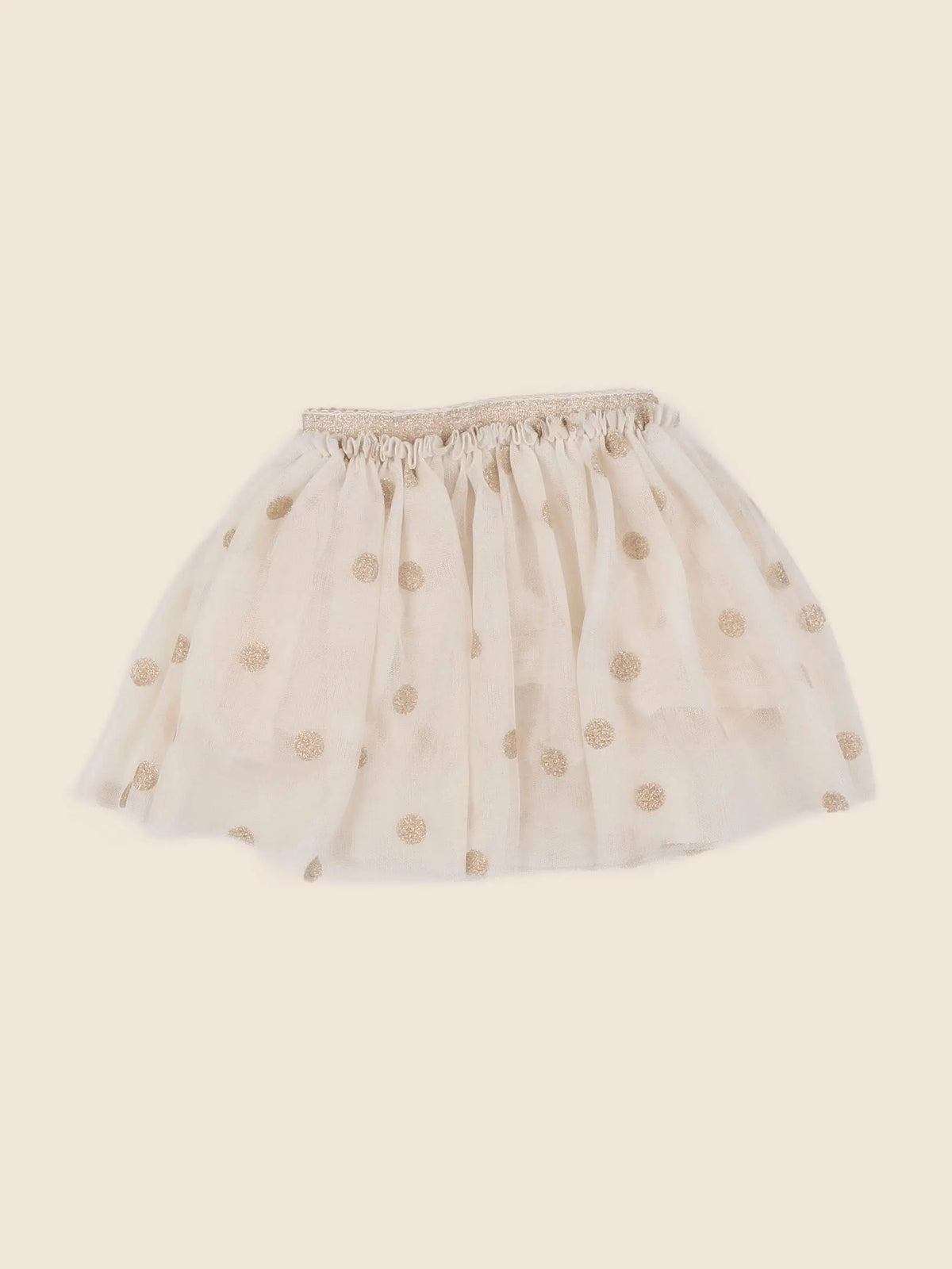 Tape à l'oeil - jupe beige, or - 9 mois