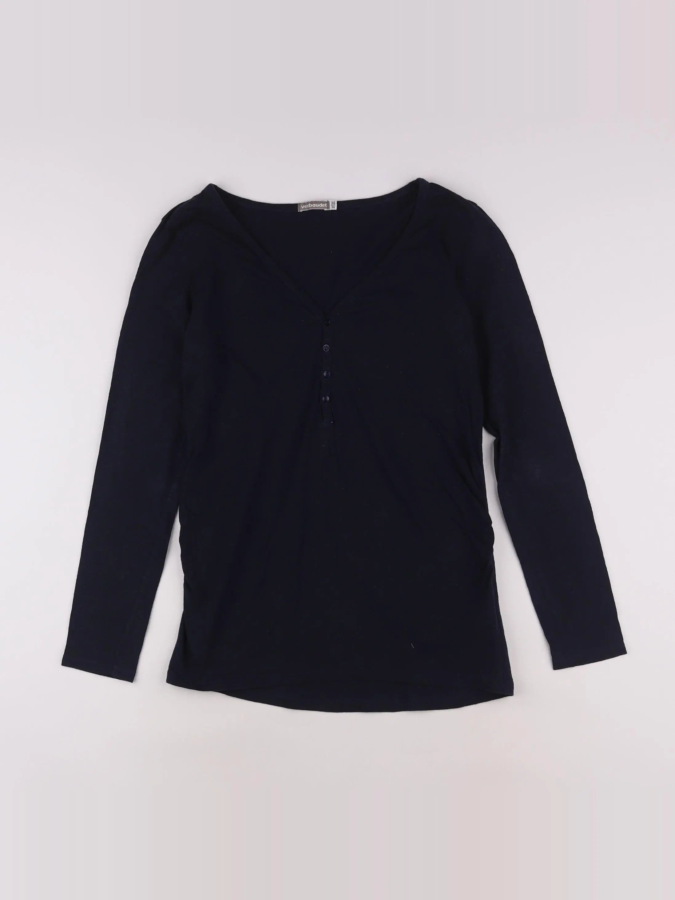 Vertbaudet - tee-shirt grossesse bleu - 34 à 36