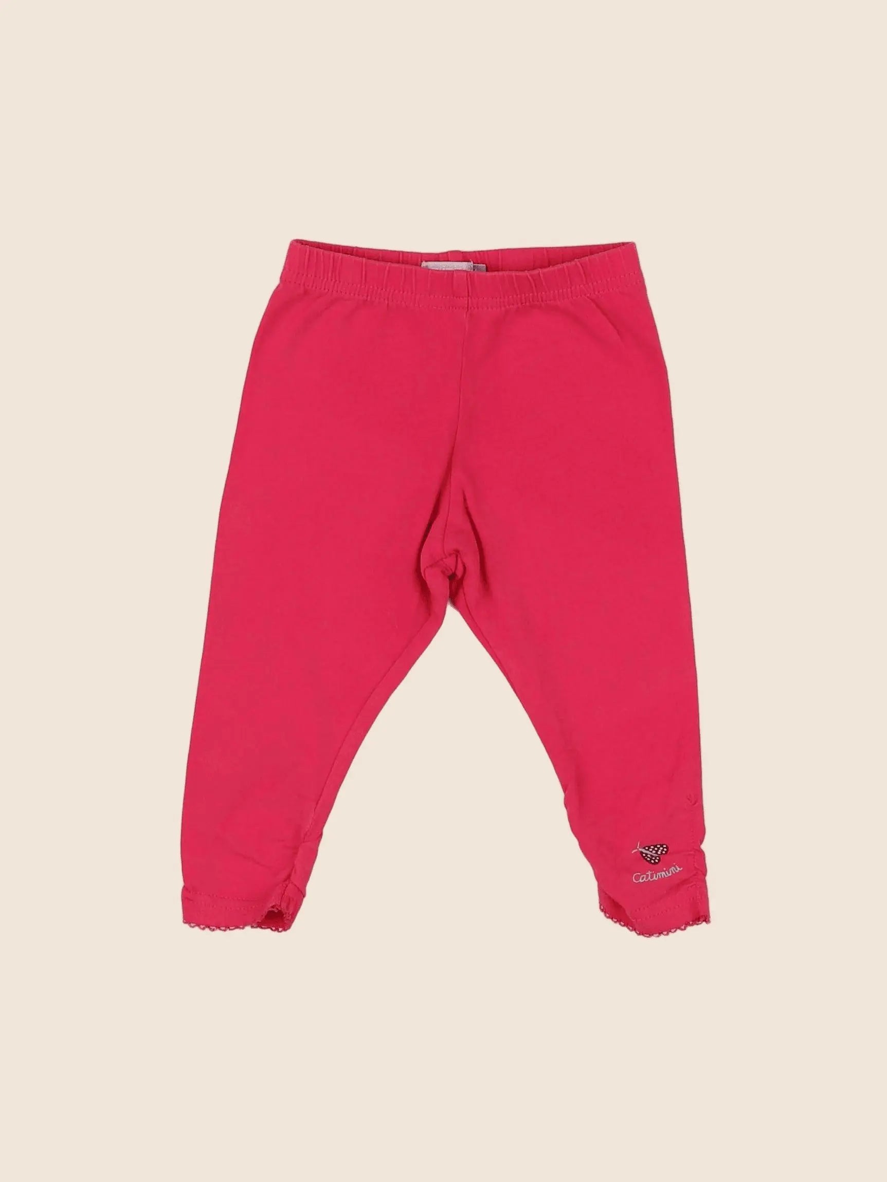Catimini - legging rose - 6 mois