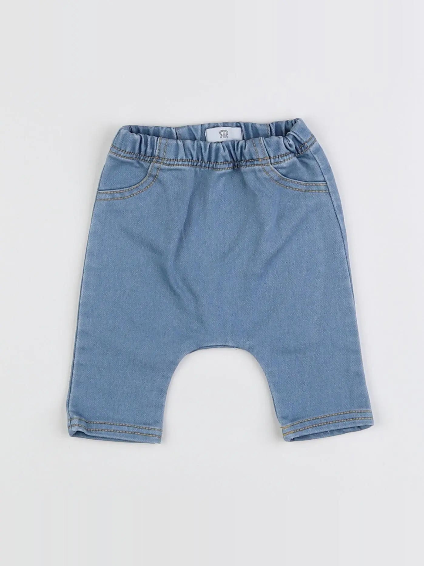 La Redoute - sarouel bleu - 6 mois